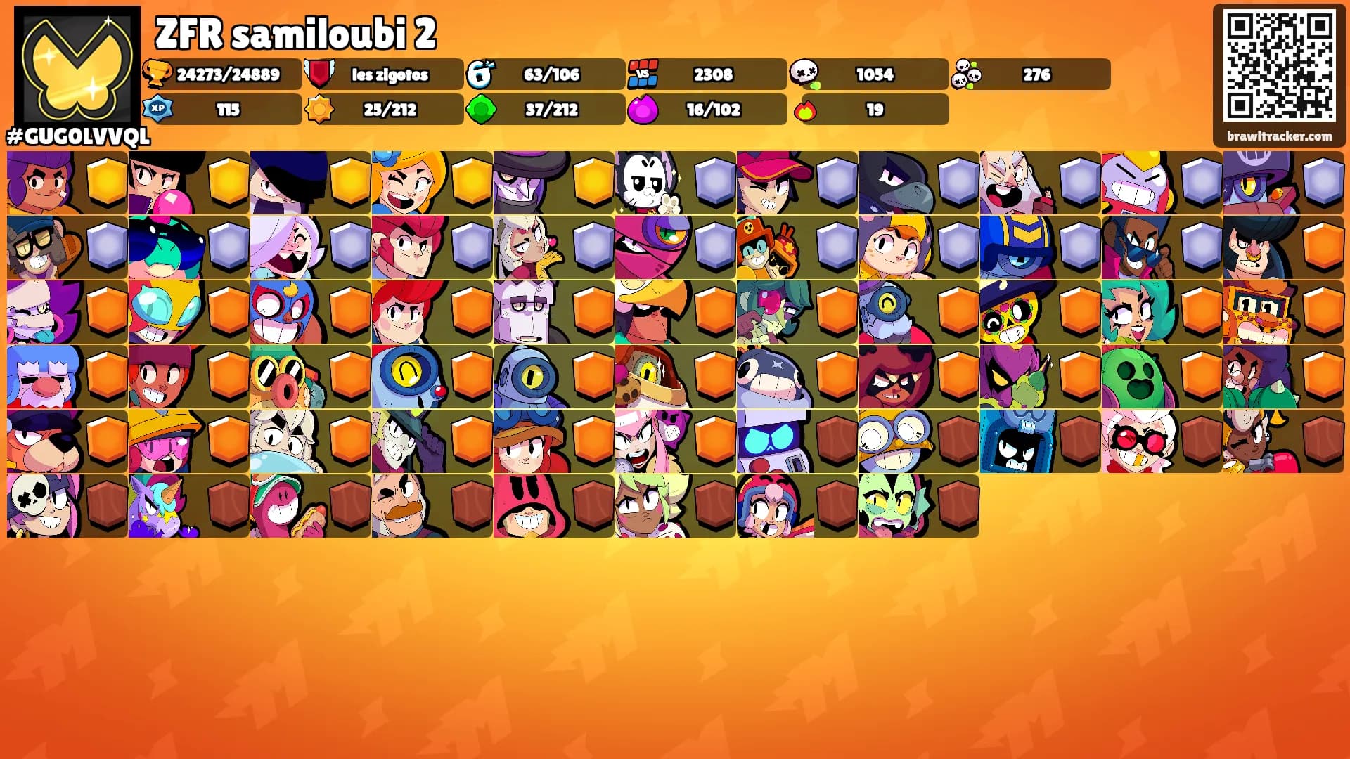 ZFR samiloubi 2's Ranks