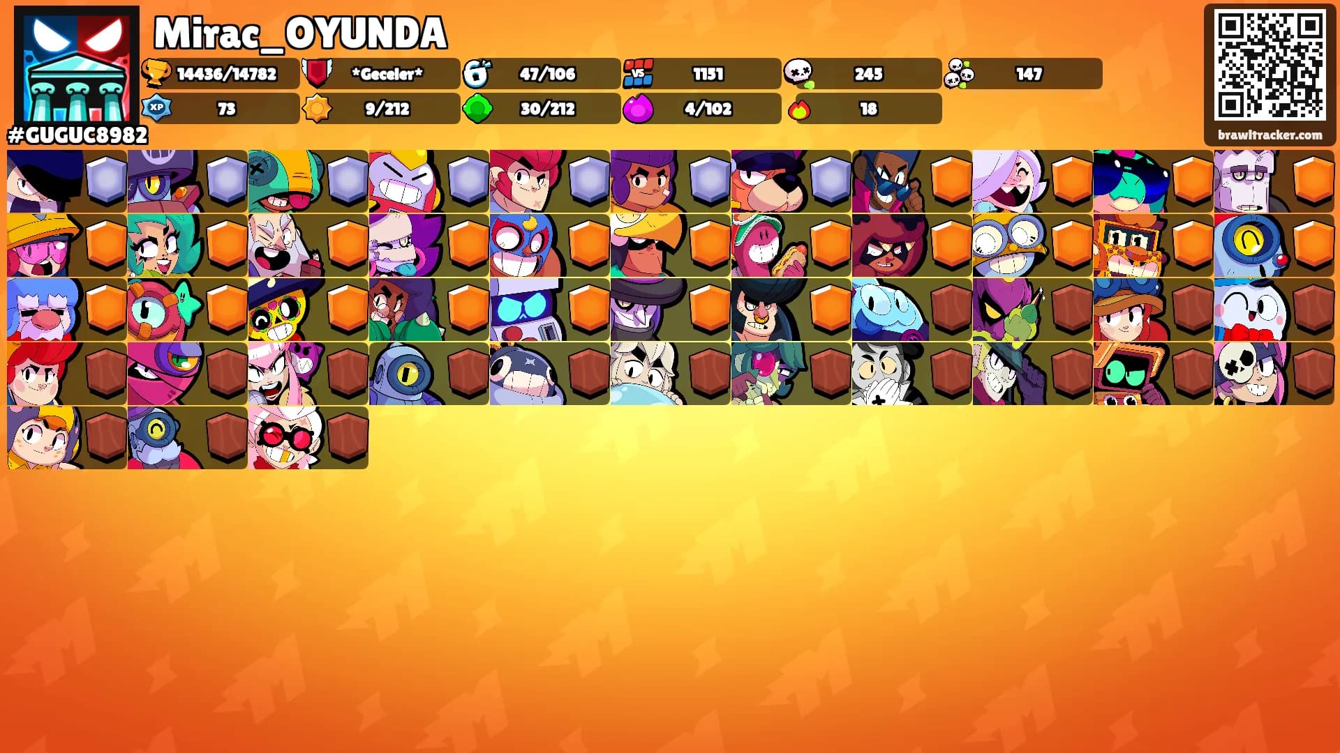 Mirac_OYUNDA's Ranks