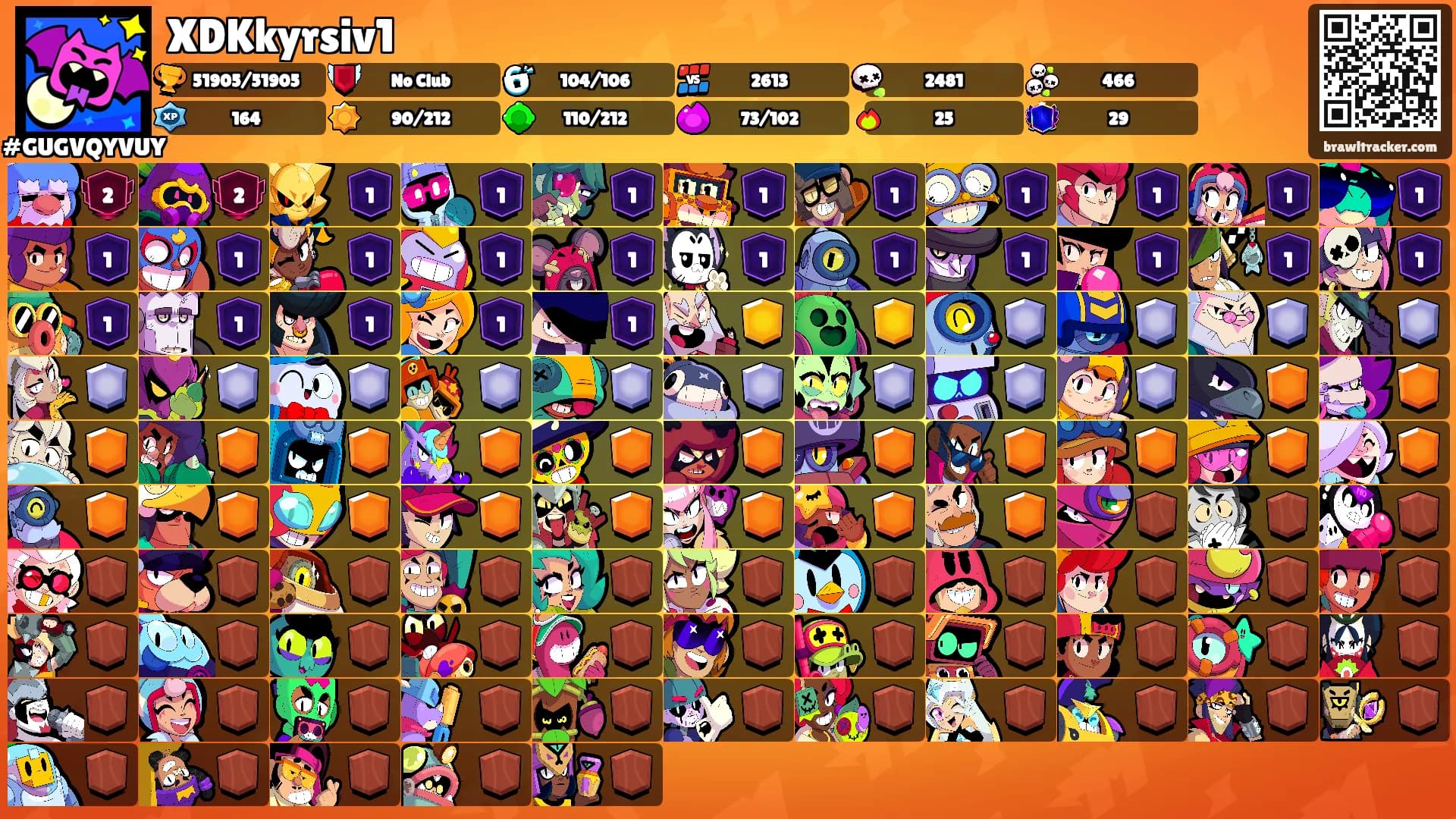 XDKkyrsiv1's Ranks