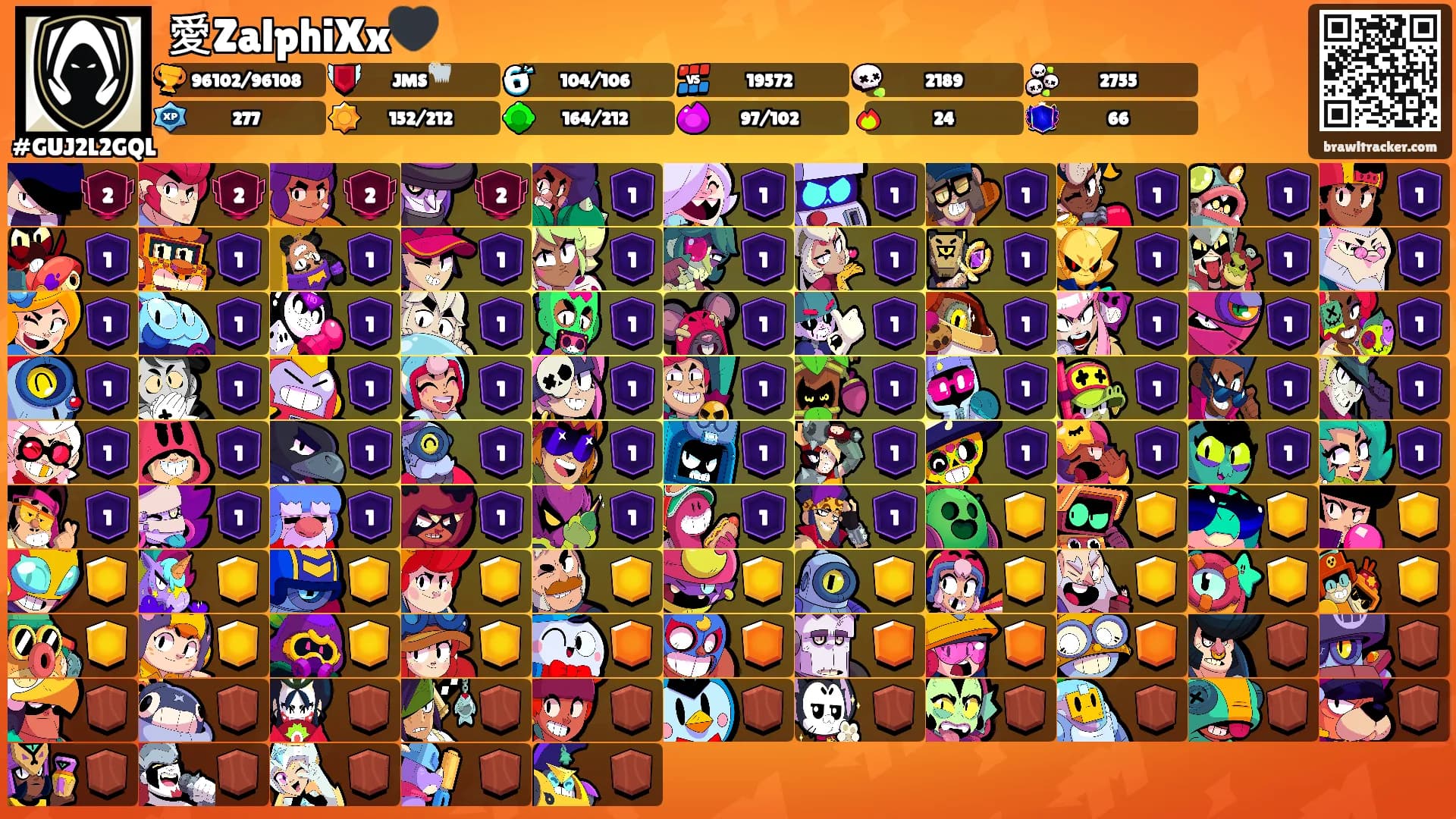 愛ZalphiXx🖤's Ranks