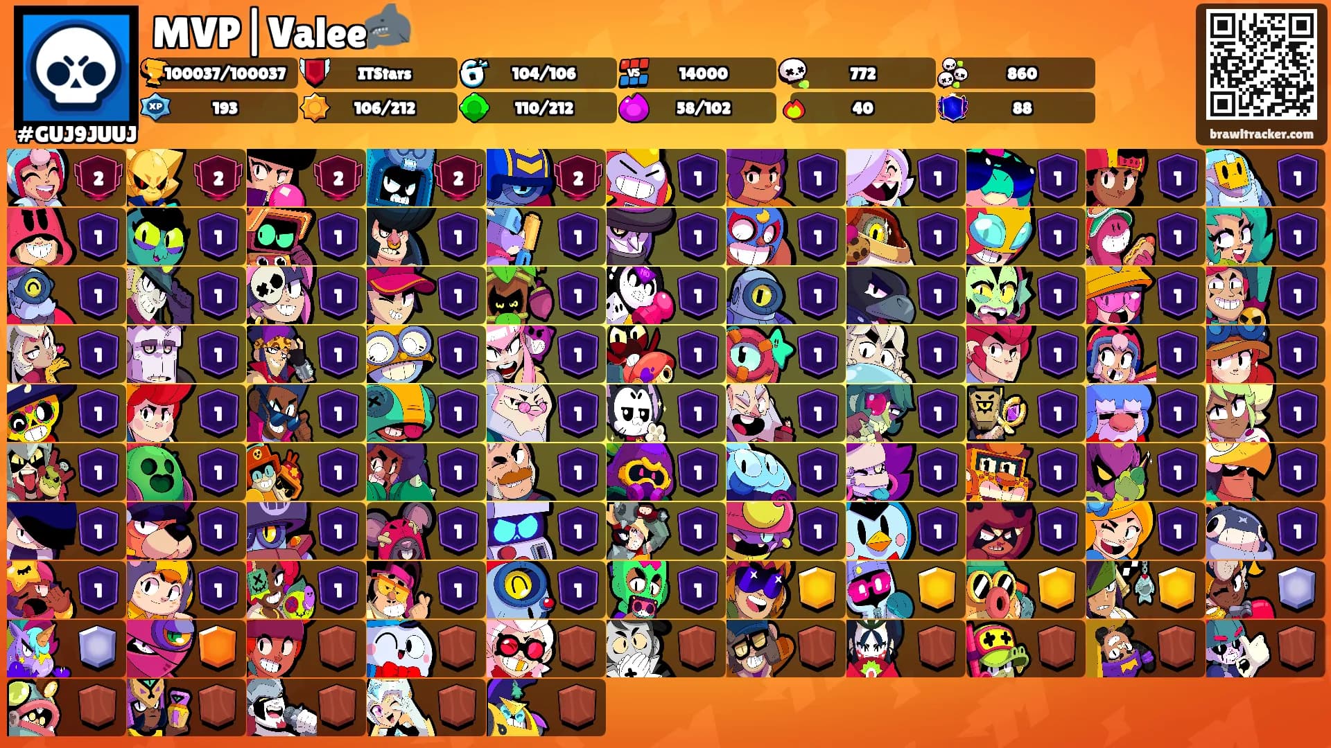 MVP|Valee🦈's Ranks