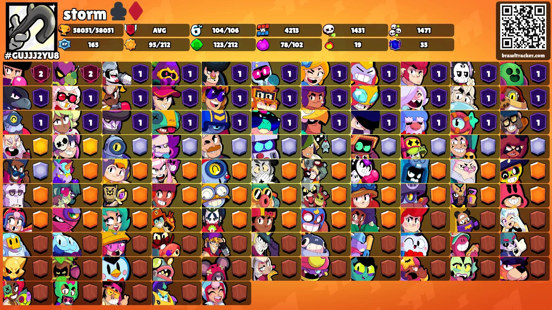 storm ♣️♦️'s Ranks