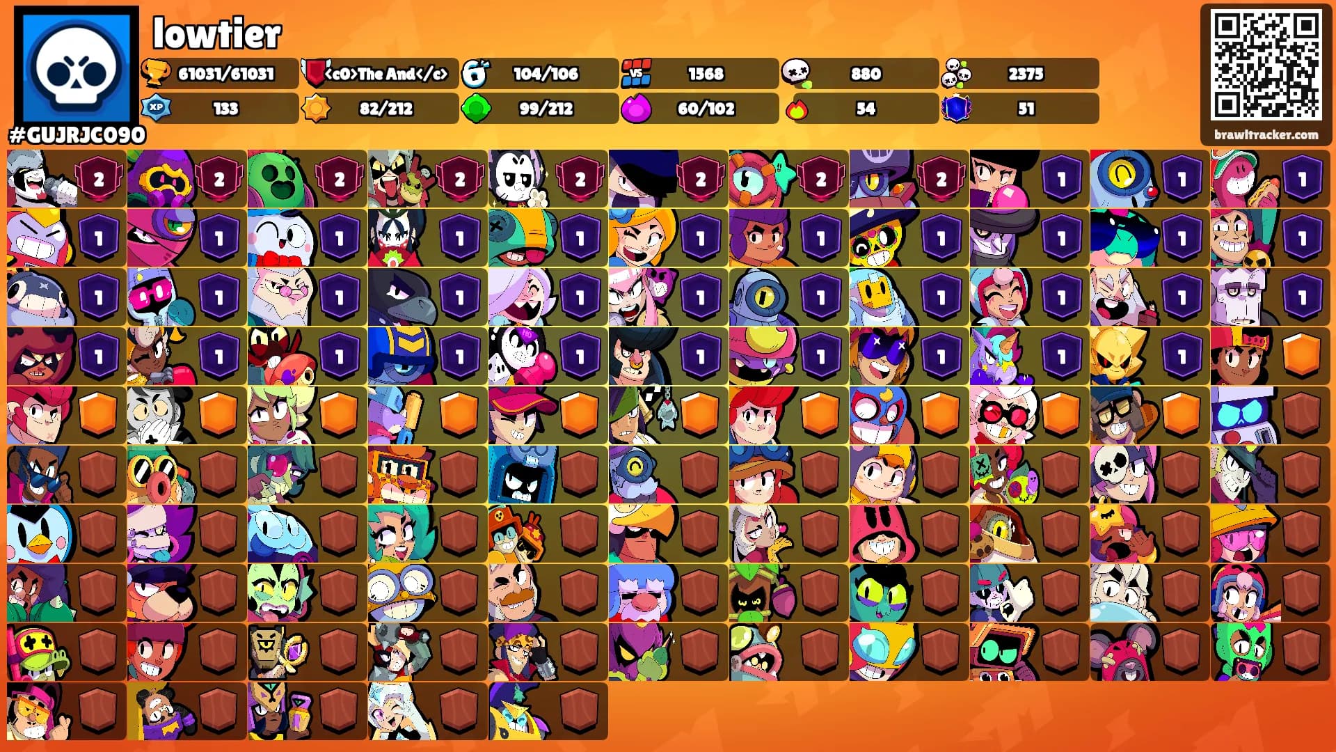lowtier's Ranks