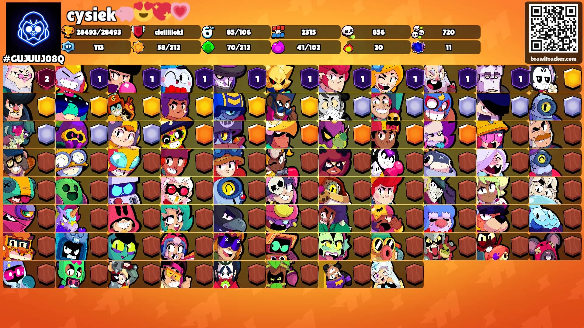 cysiek🐖😍💖💗's Ranks
