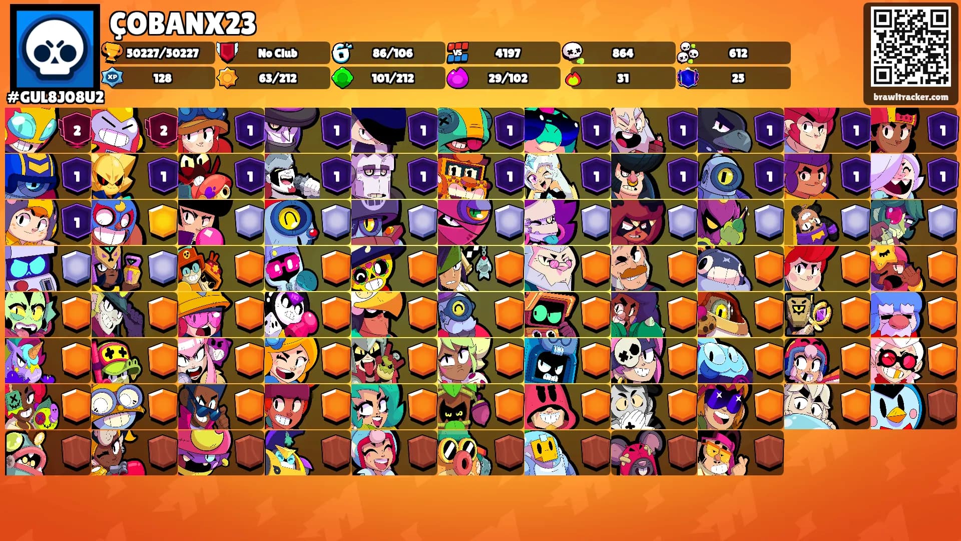 ÇOBANX23's Ranks
