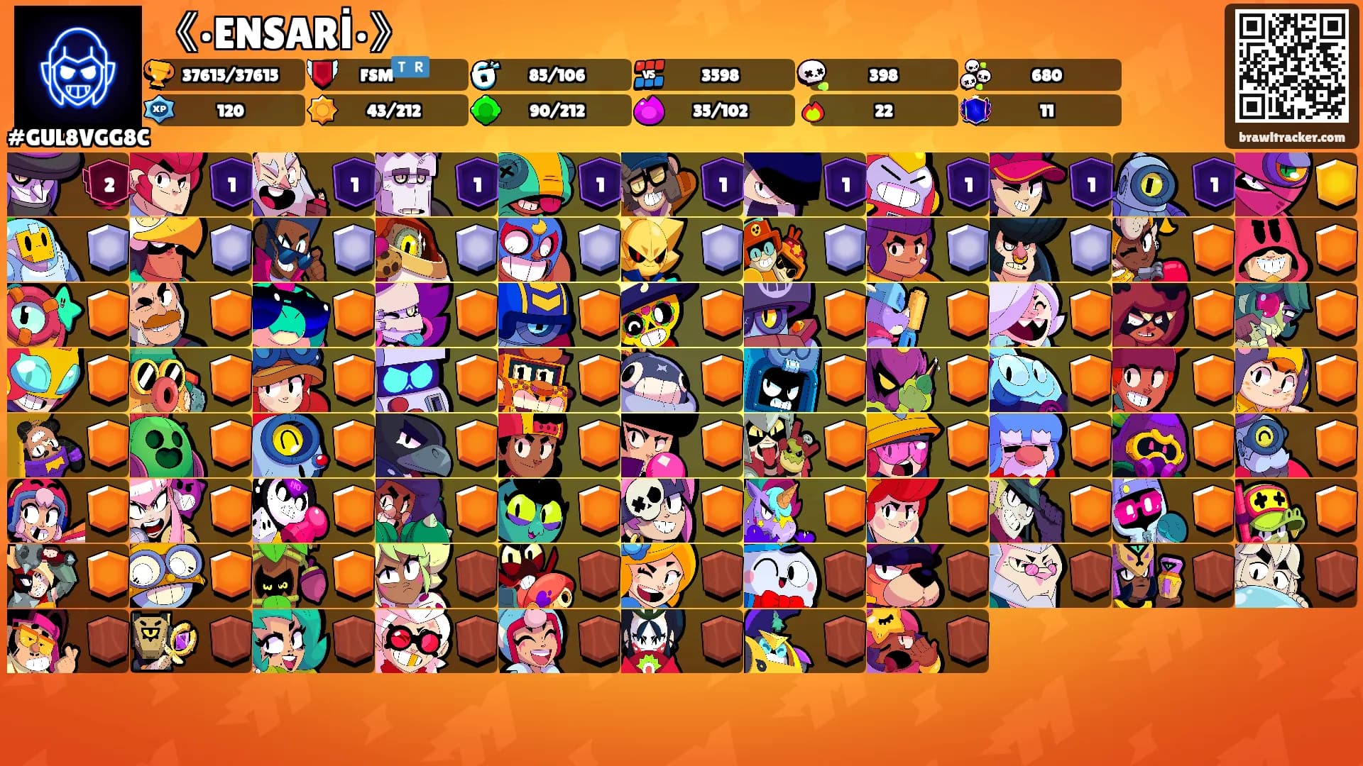 《•ENSARİ•》's Ranks