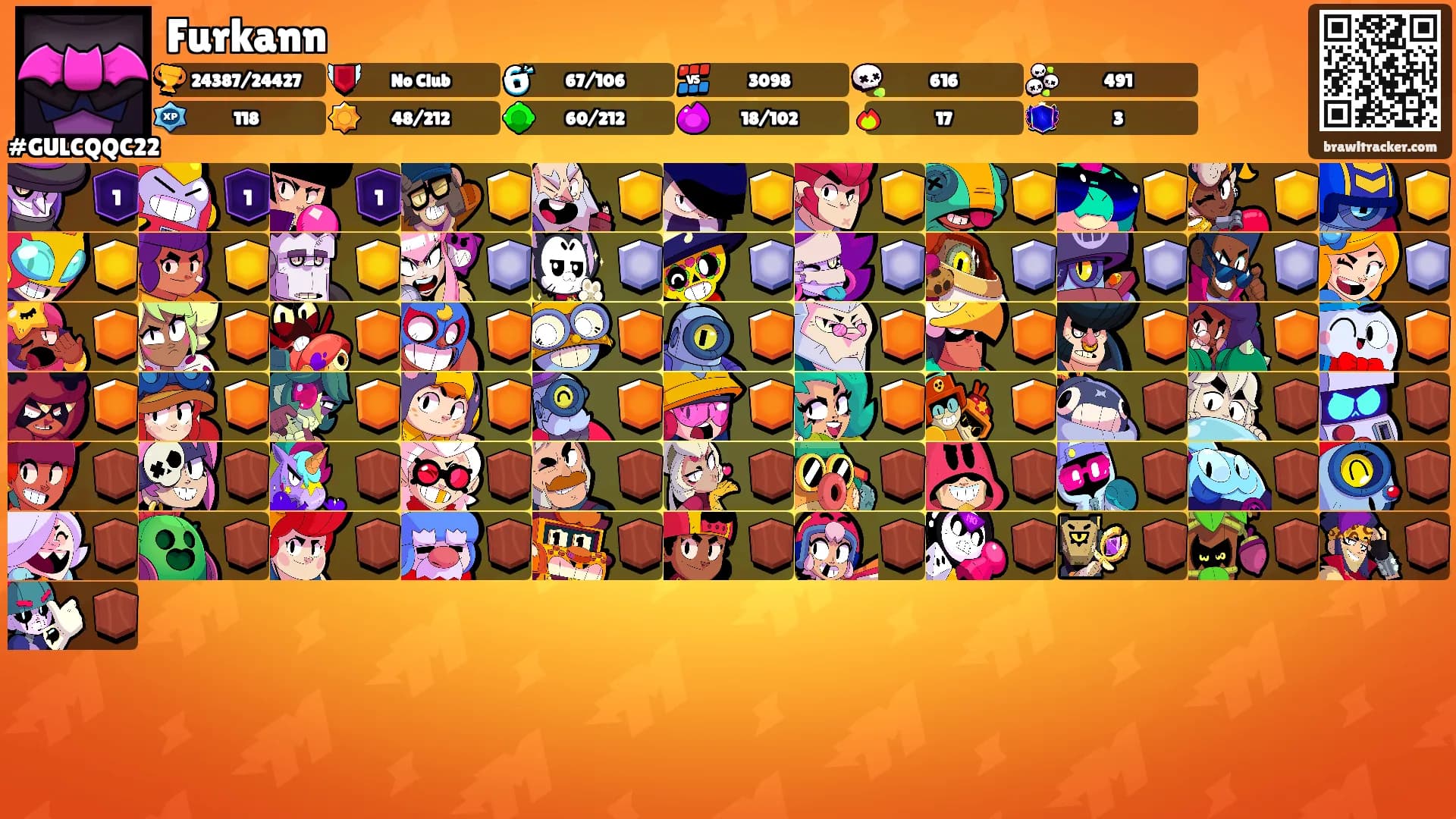 Furkann's Ranks