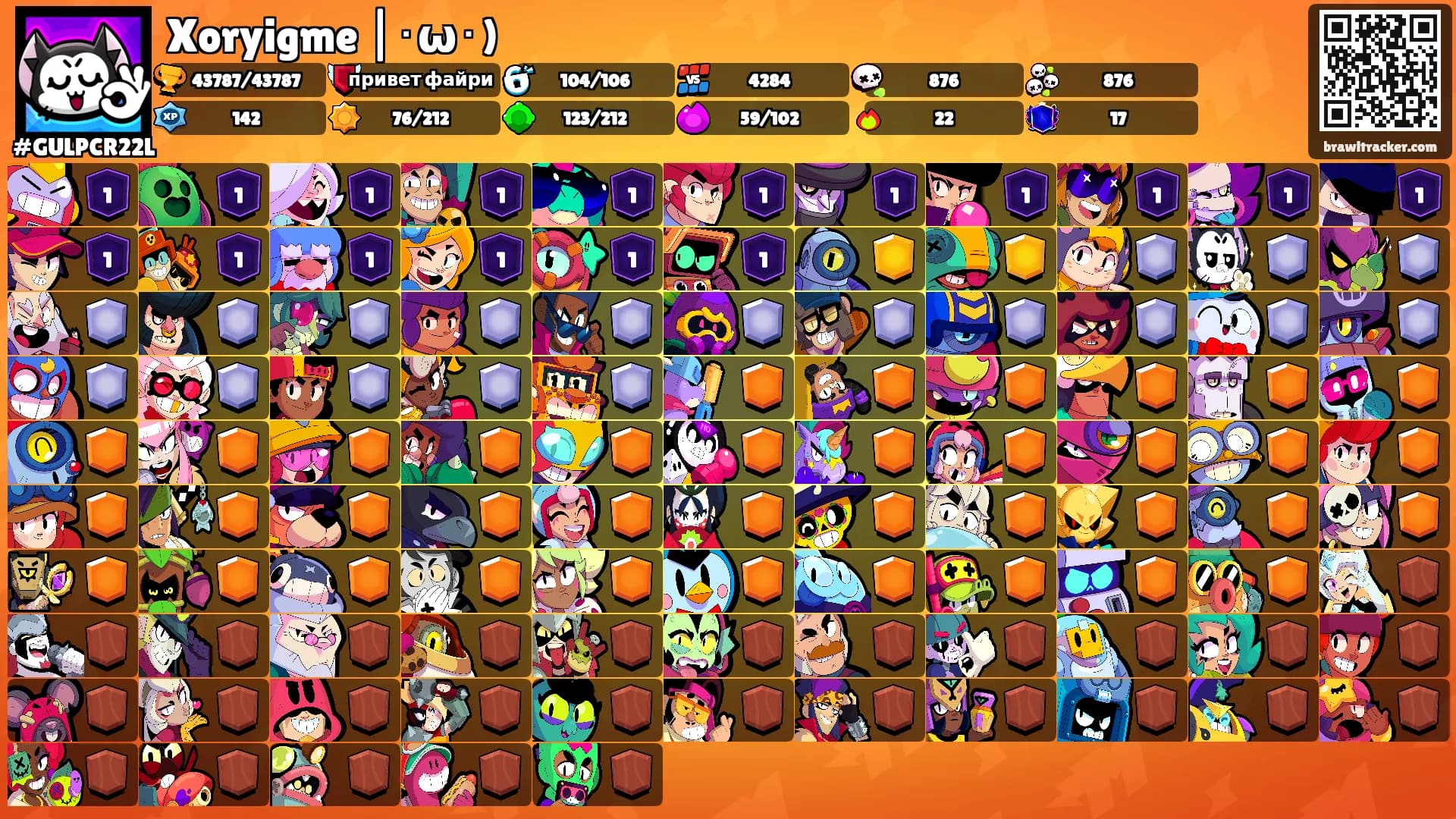 Xoryigme |･ω･)'s Ranks