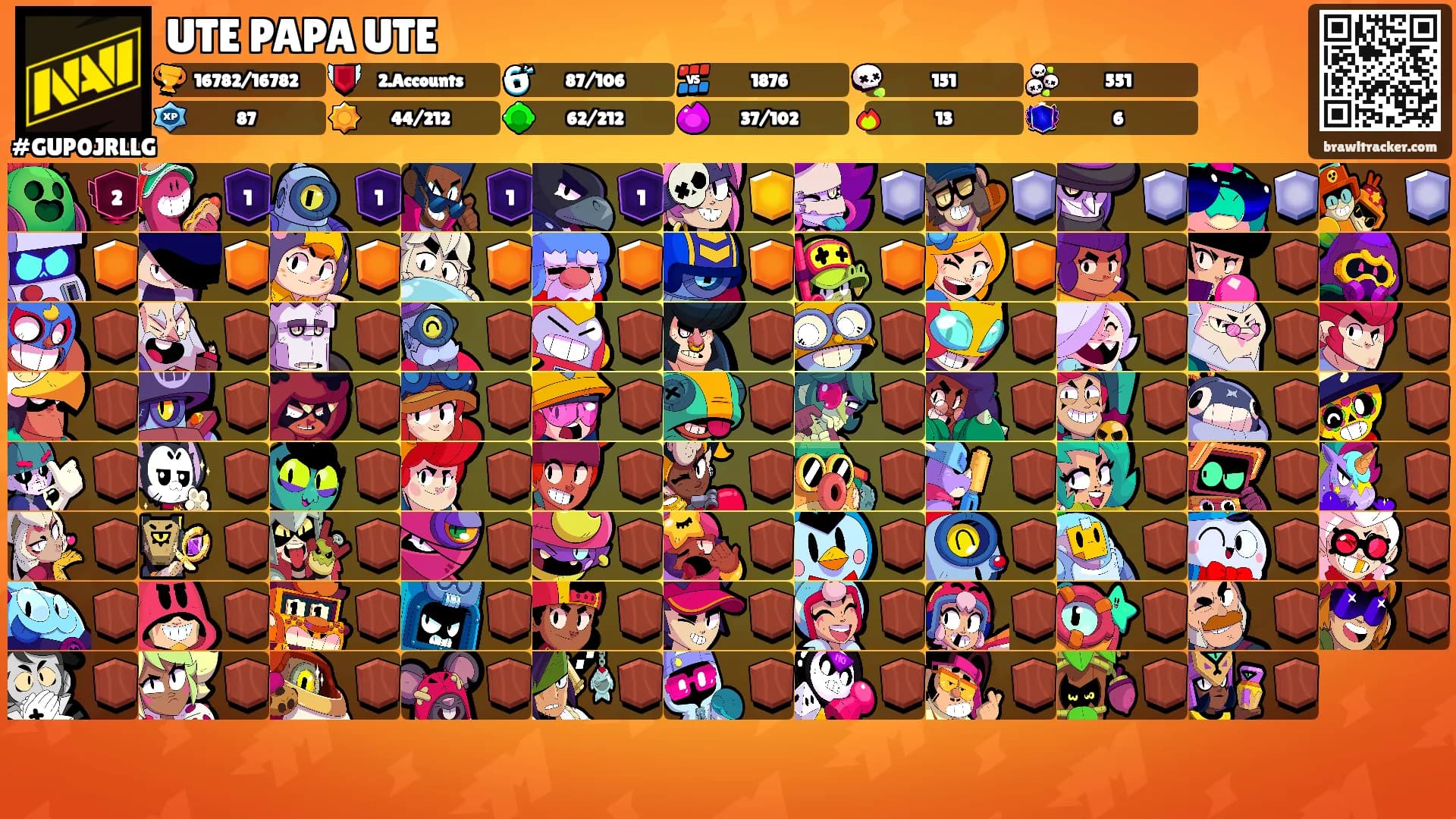 UTE PAPA UTE's Ranks