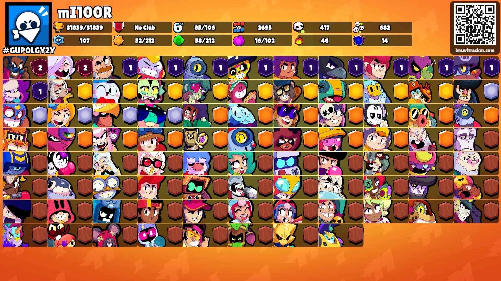 mI100R's Ranks