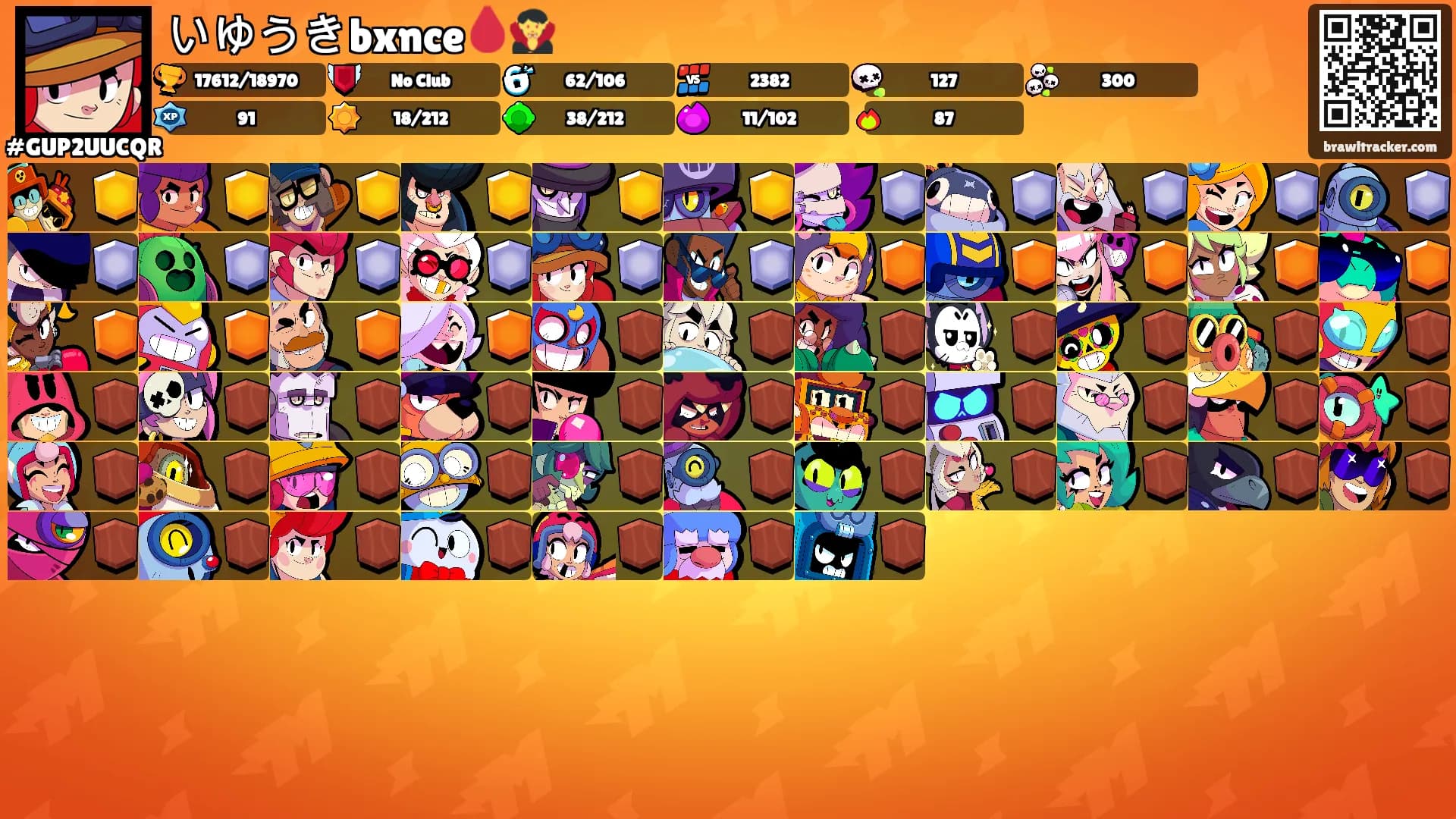 いゆうきbxnce🩸🧛's Ranks