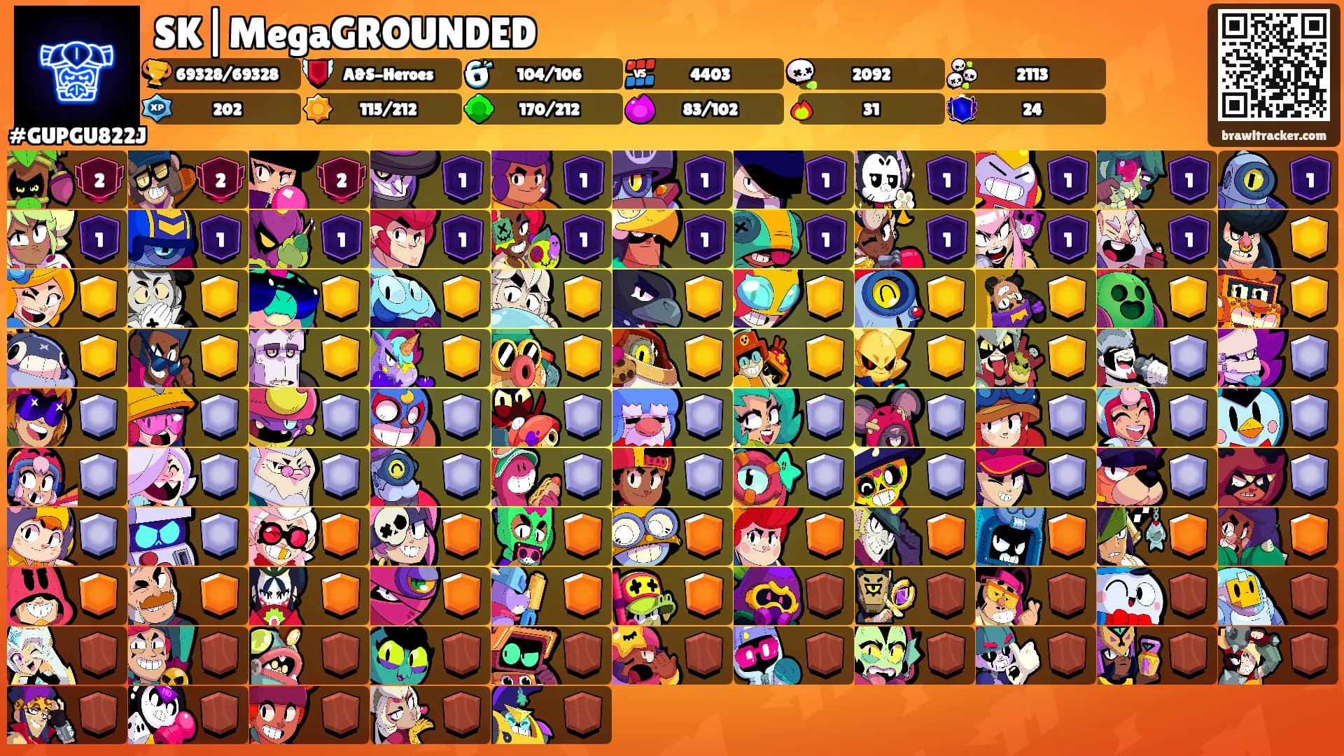 SK|MegaGROUNDED's Ranks