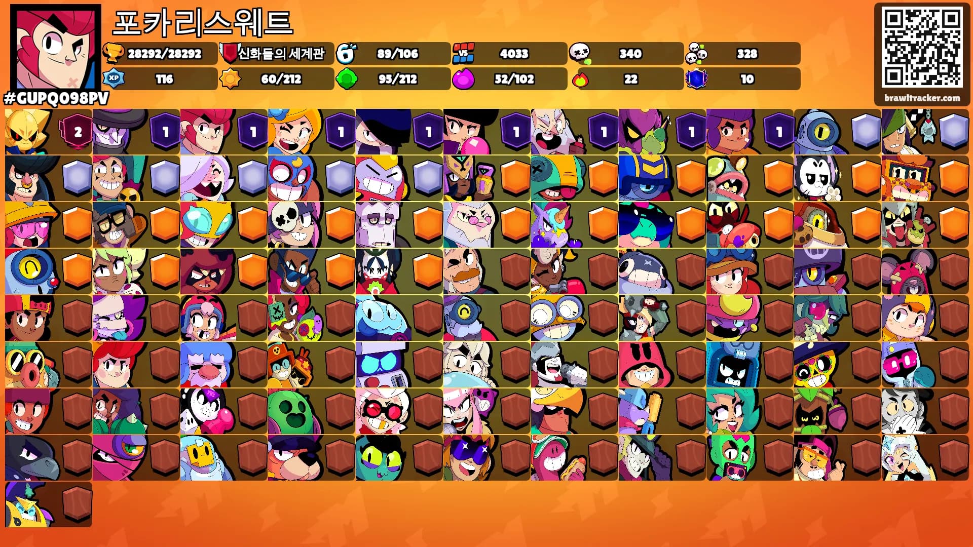 포카리스웨트's Ranks