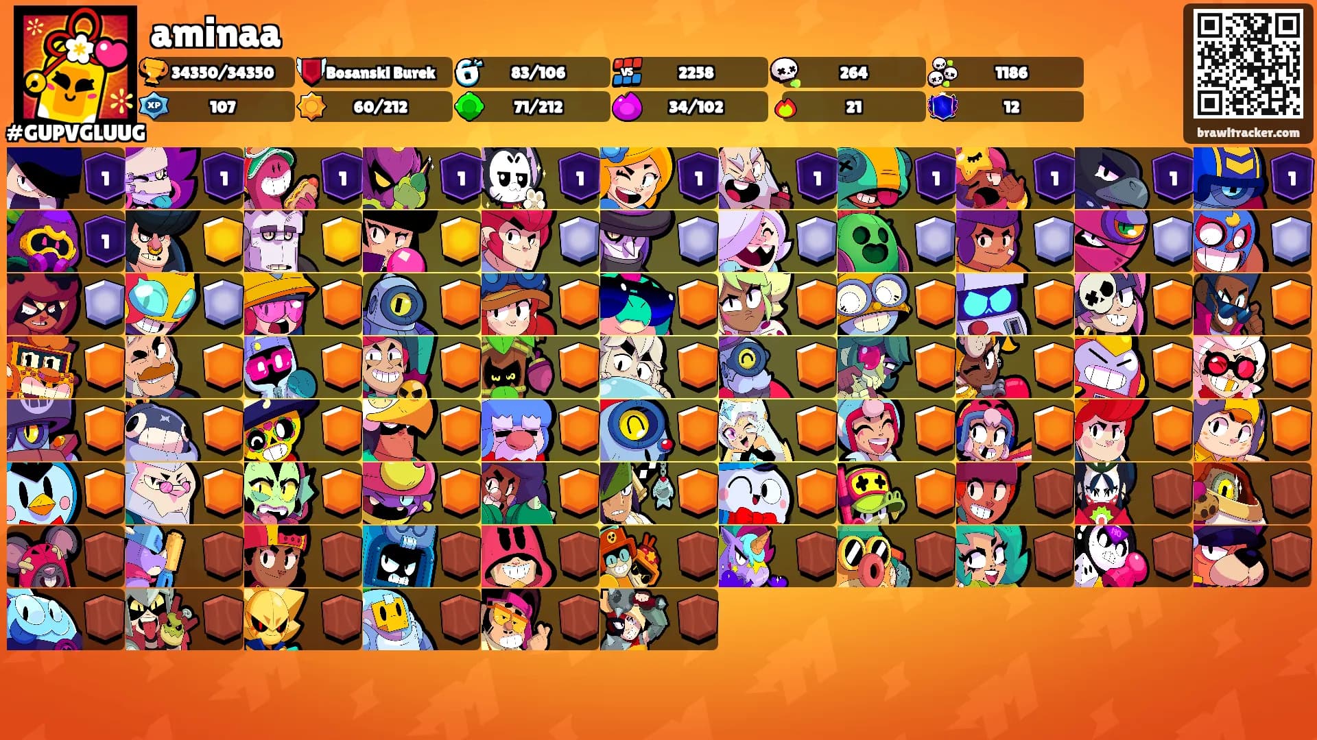 aminaa's Ranks