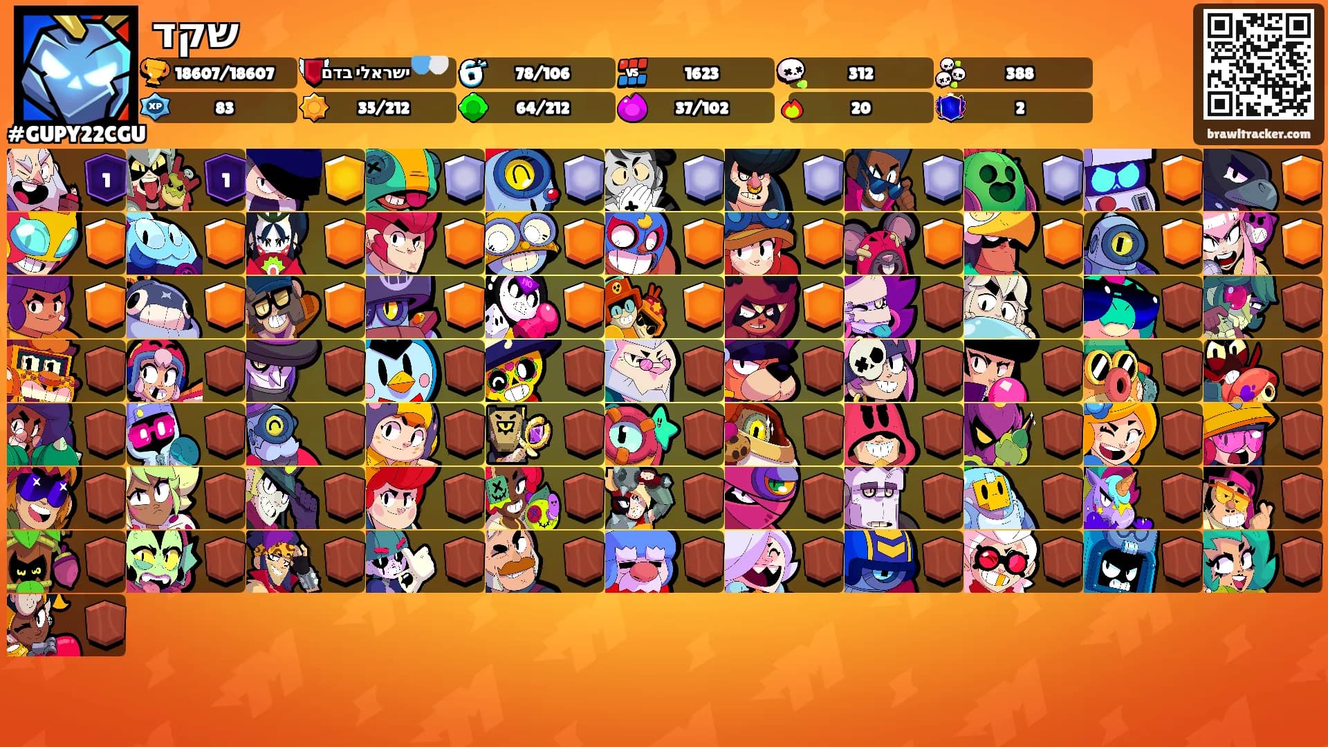 שקד's Ranks