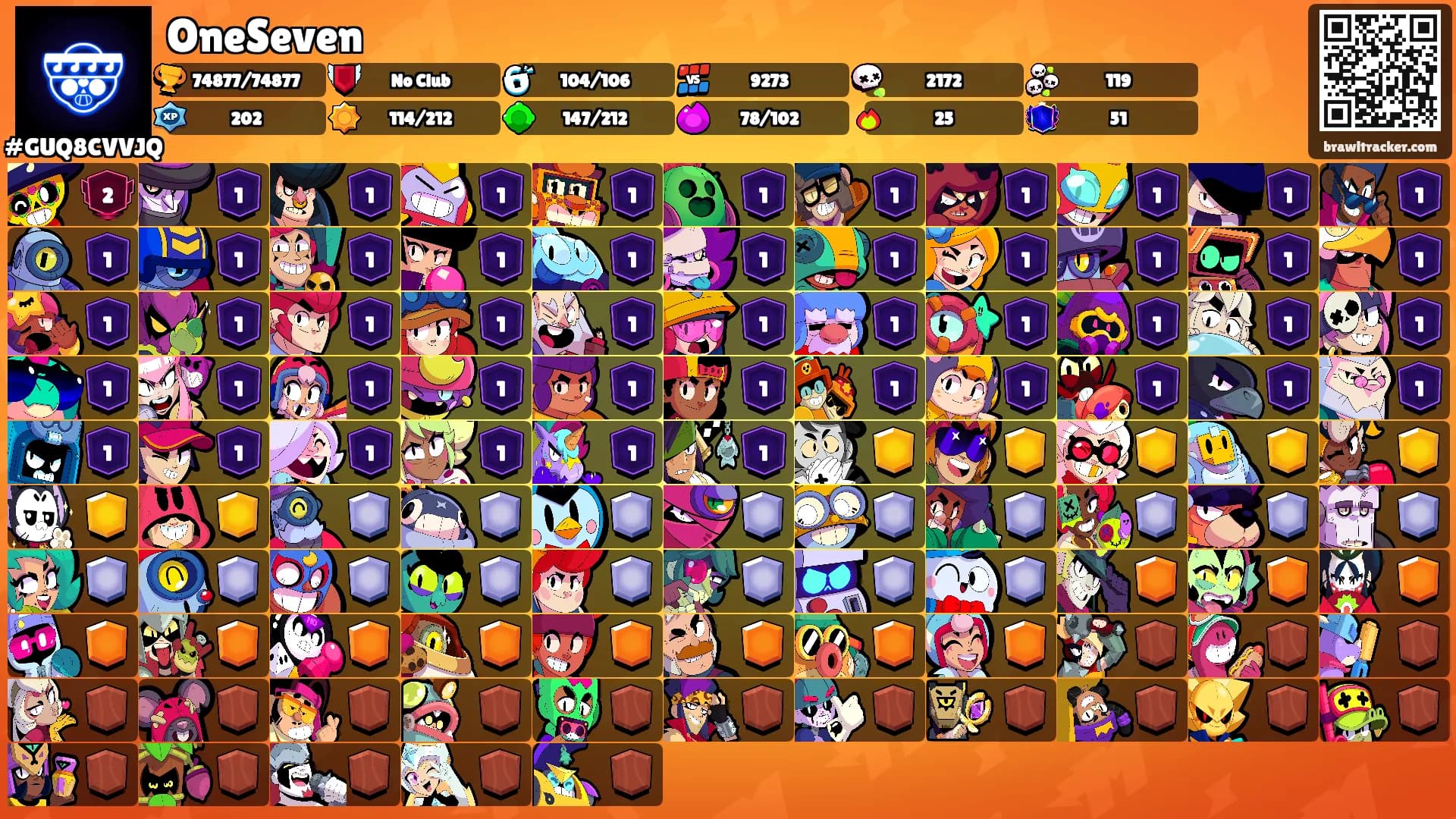 OneSeven's Ranks