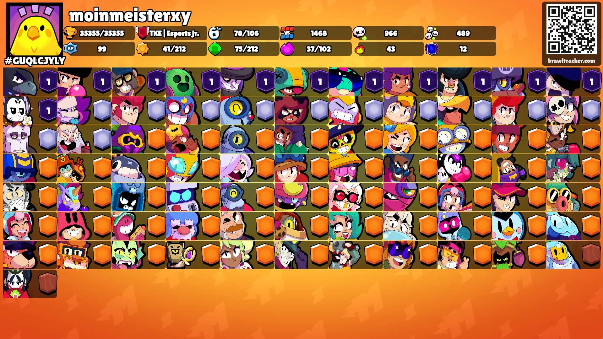 moinmeisterxy's Ranks