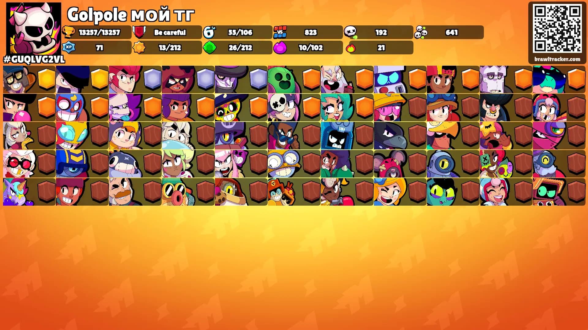 Golpole мой тг's Ranks