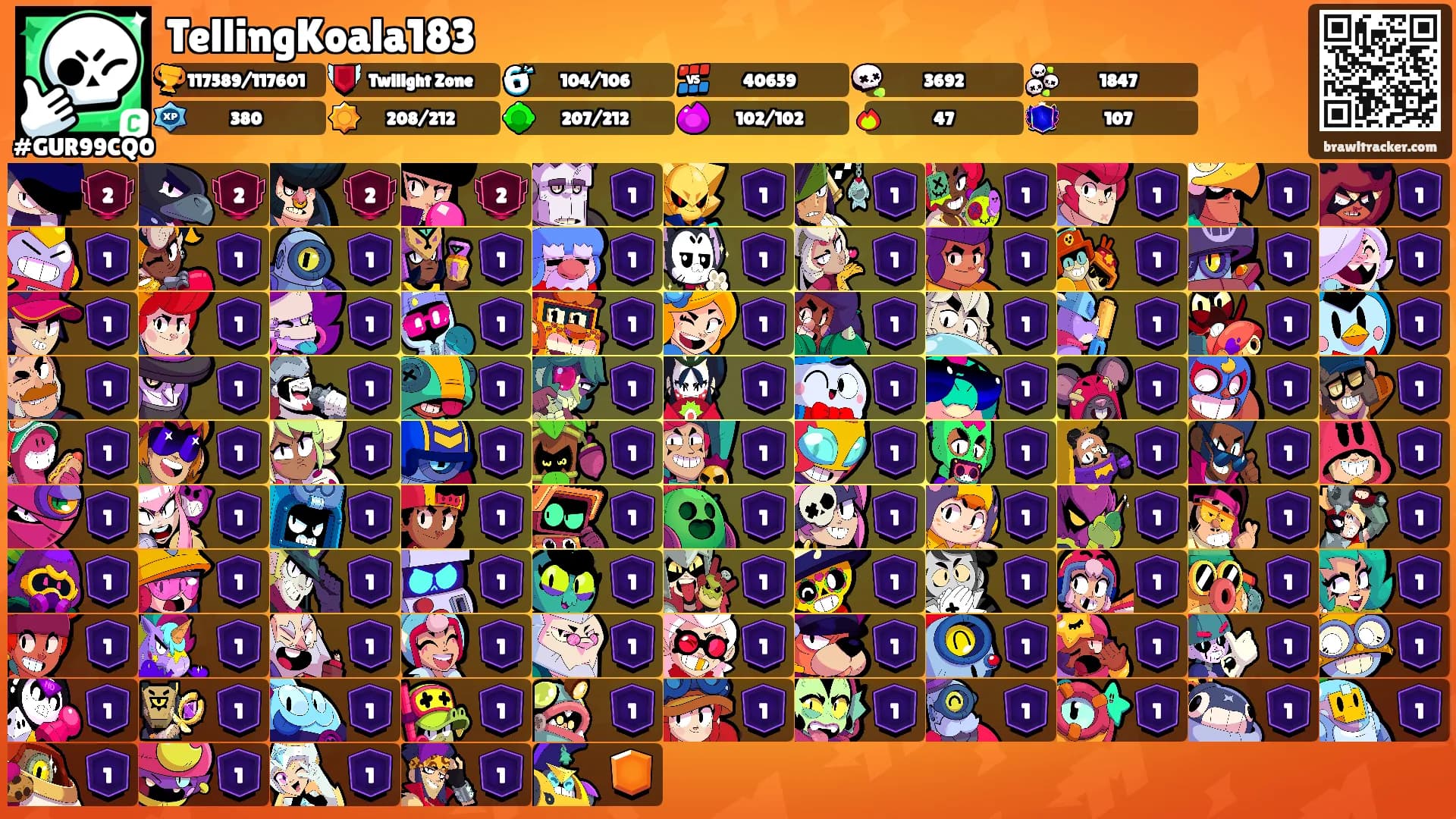 TellingKoala183's Ranks