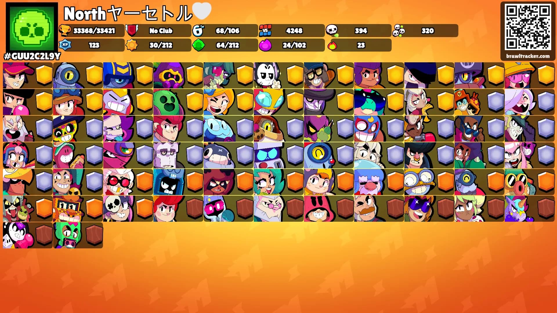 Northヤーセトル🤍's Ranks