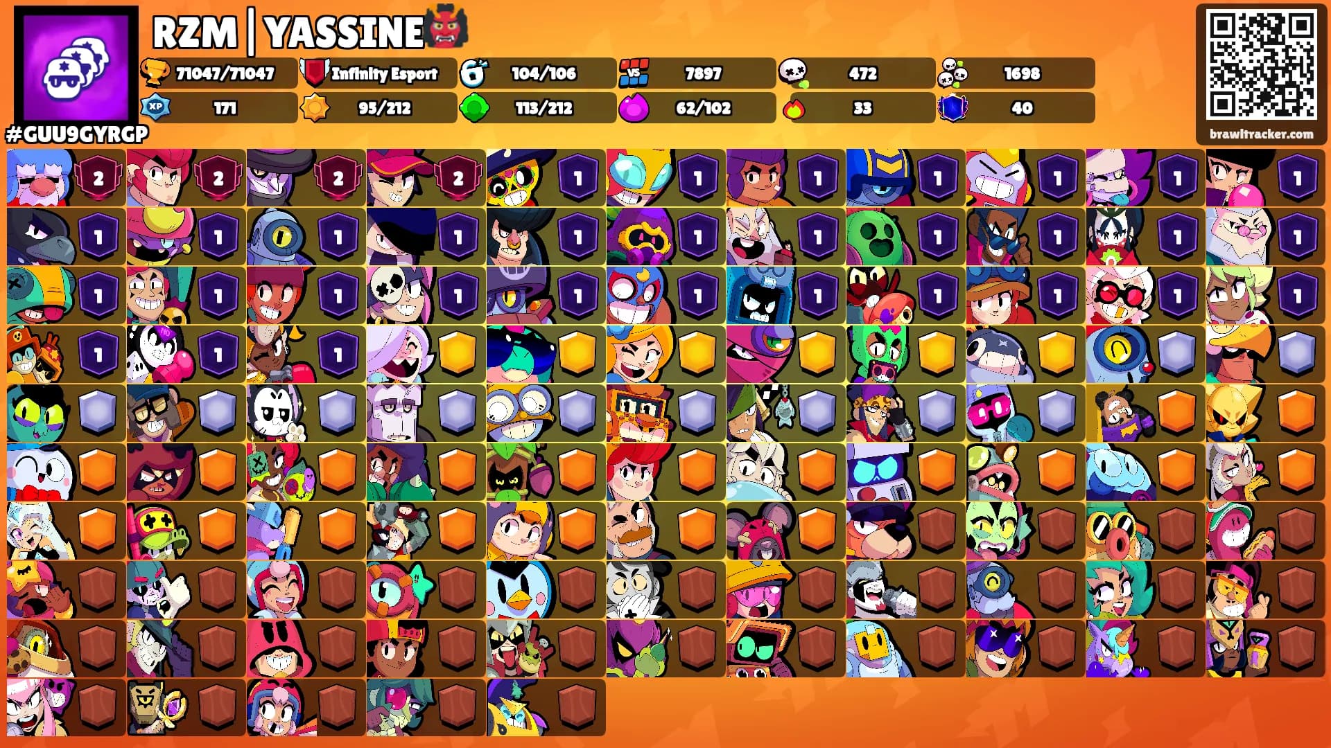 RZM|YASSINE👹's Ranks