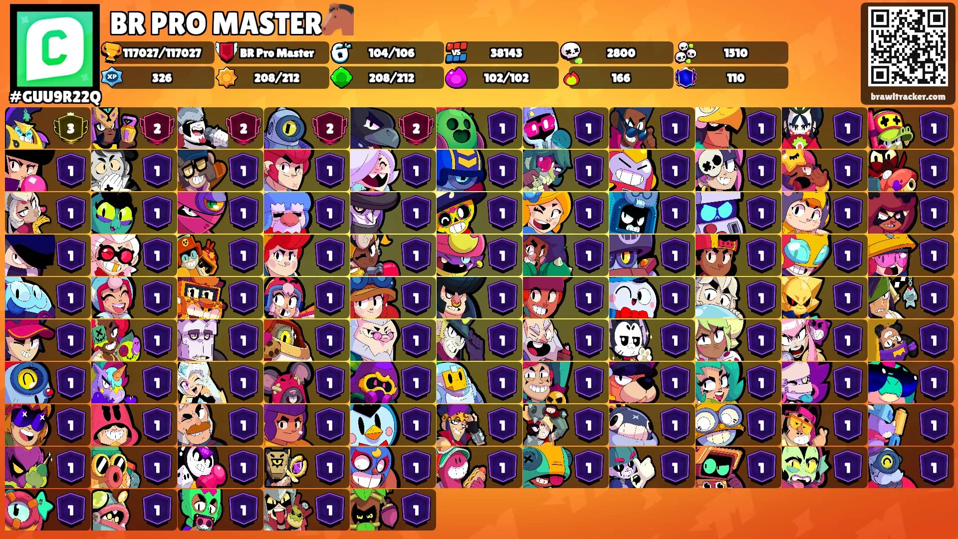 BR PRO MASTER🐴's Ranks