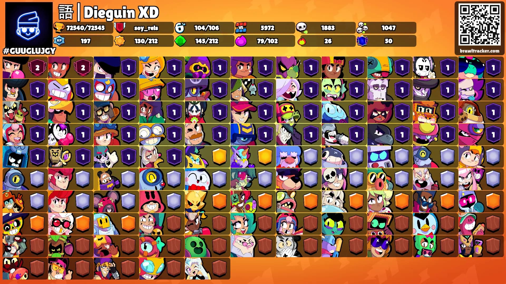 語|Dieguin XD's Ranks