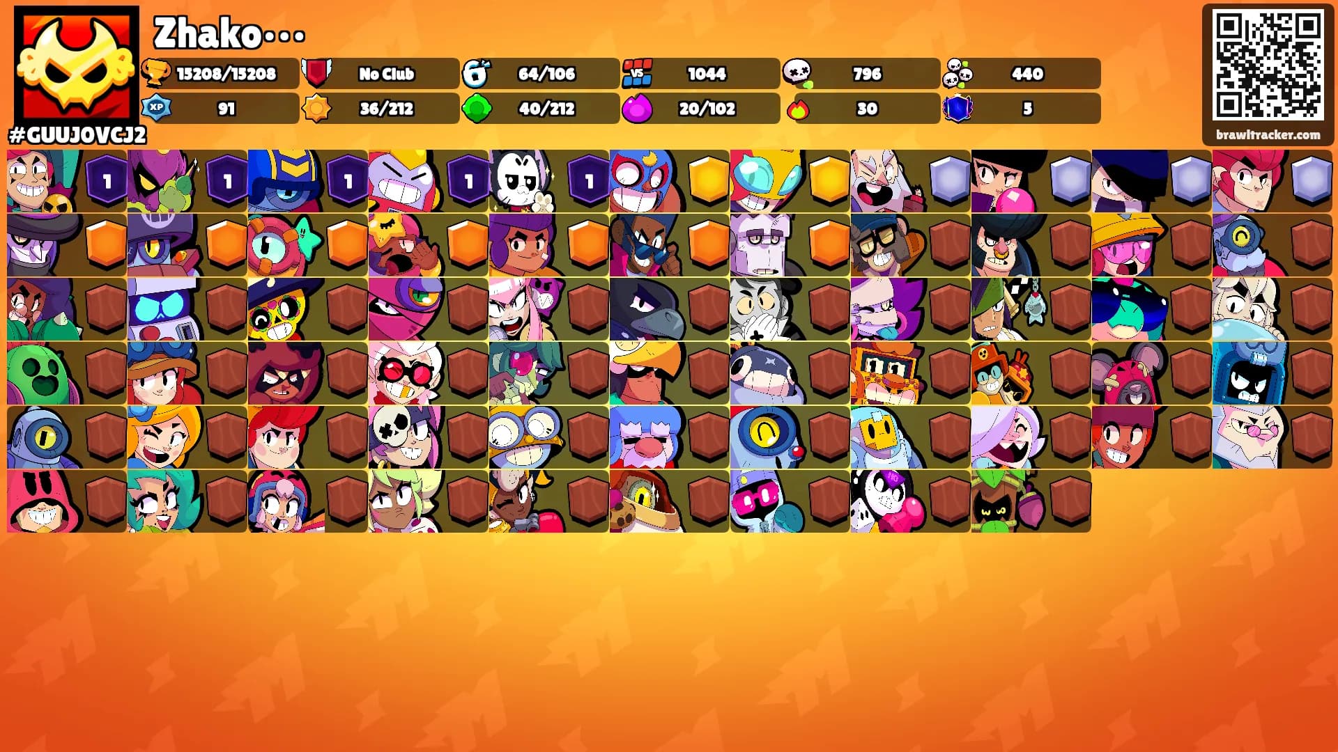 Zhako•••'s Ranks