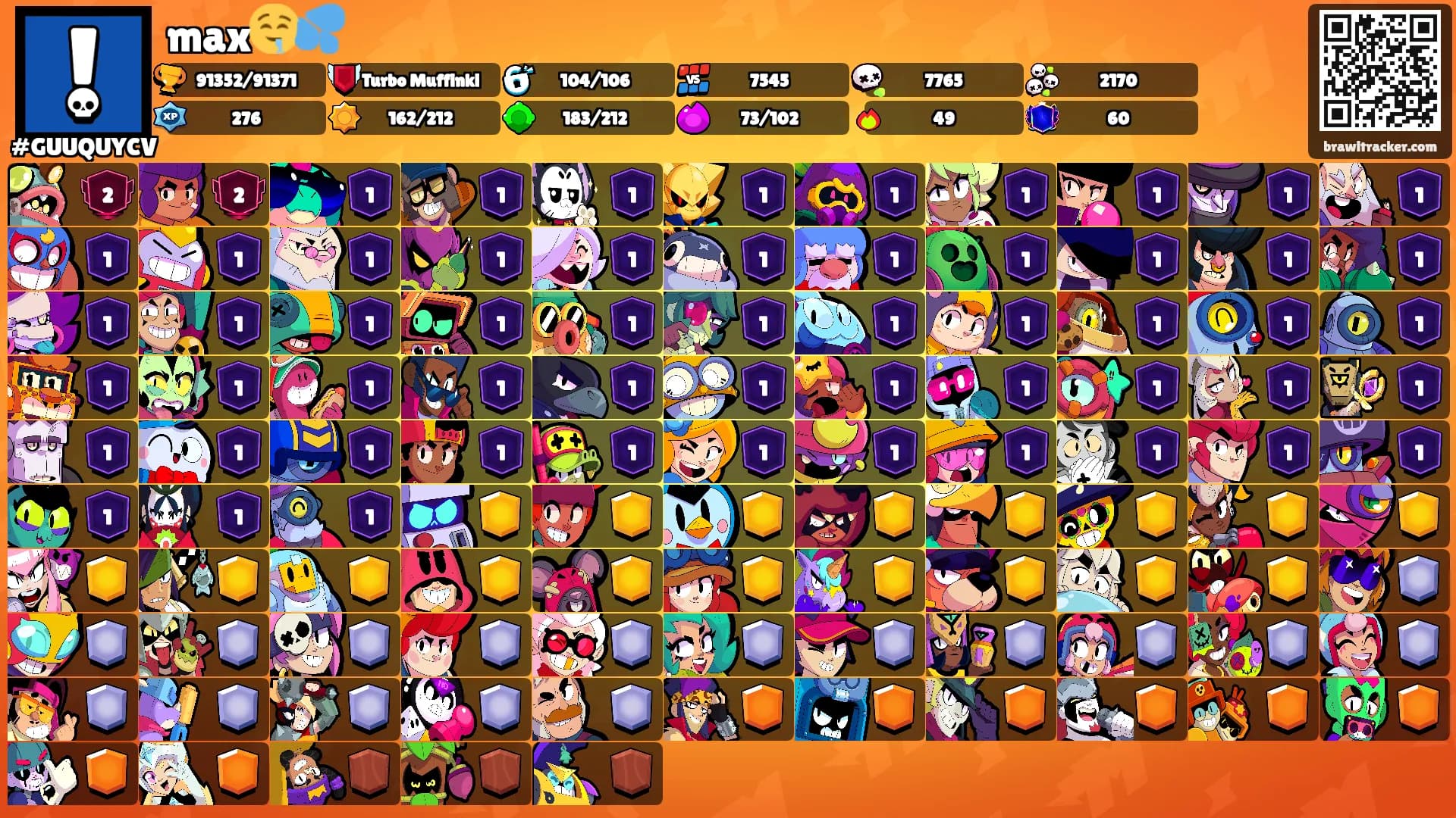 max🤤💦's Ranks
