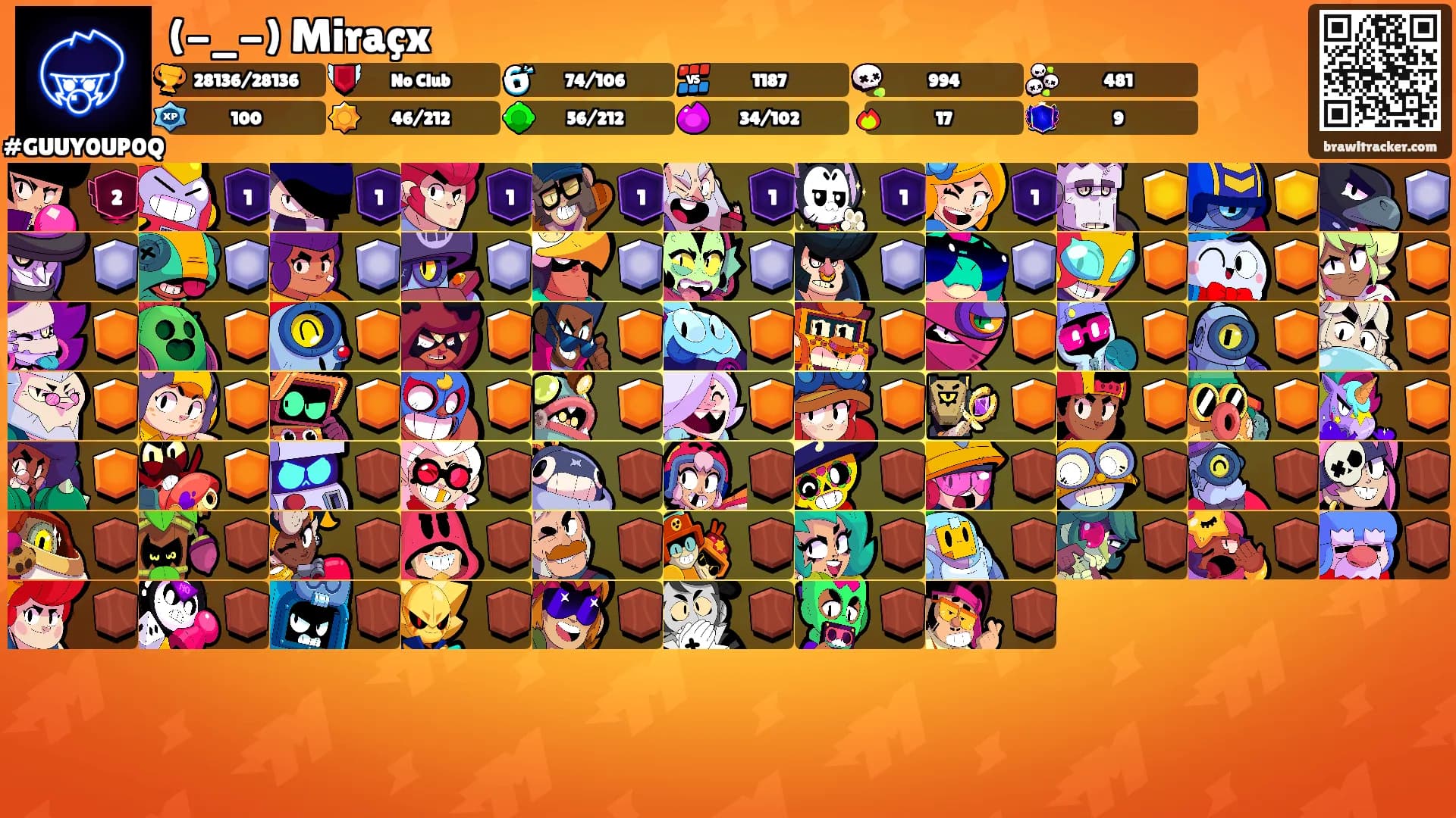 (-_-) Miraçx's Ranks