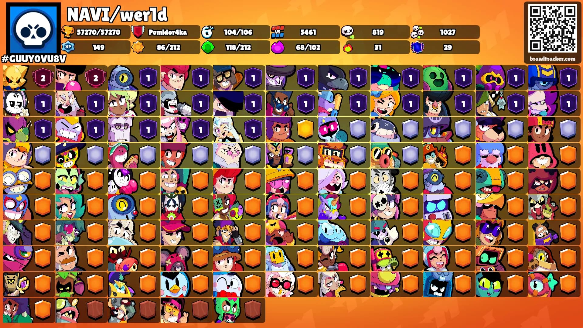 NAVI/wer1d's Ranks