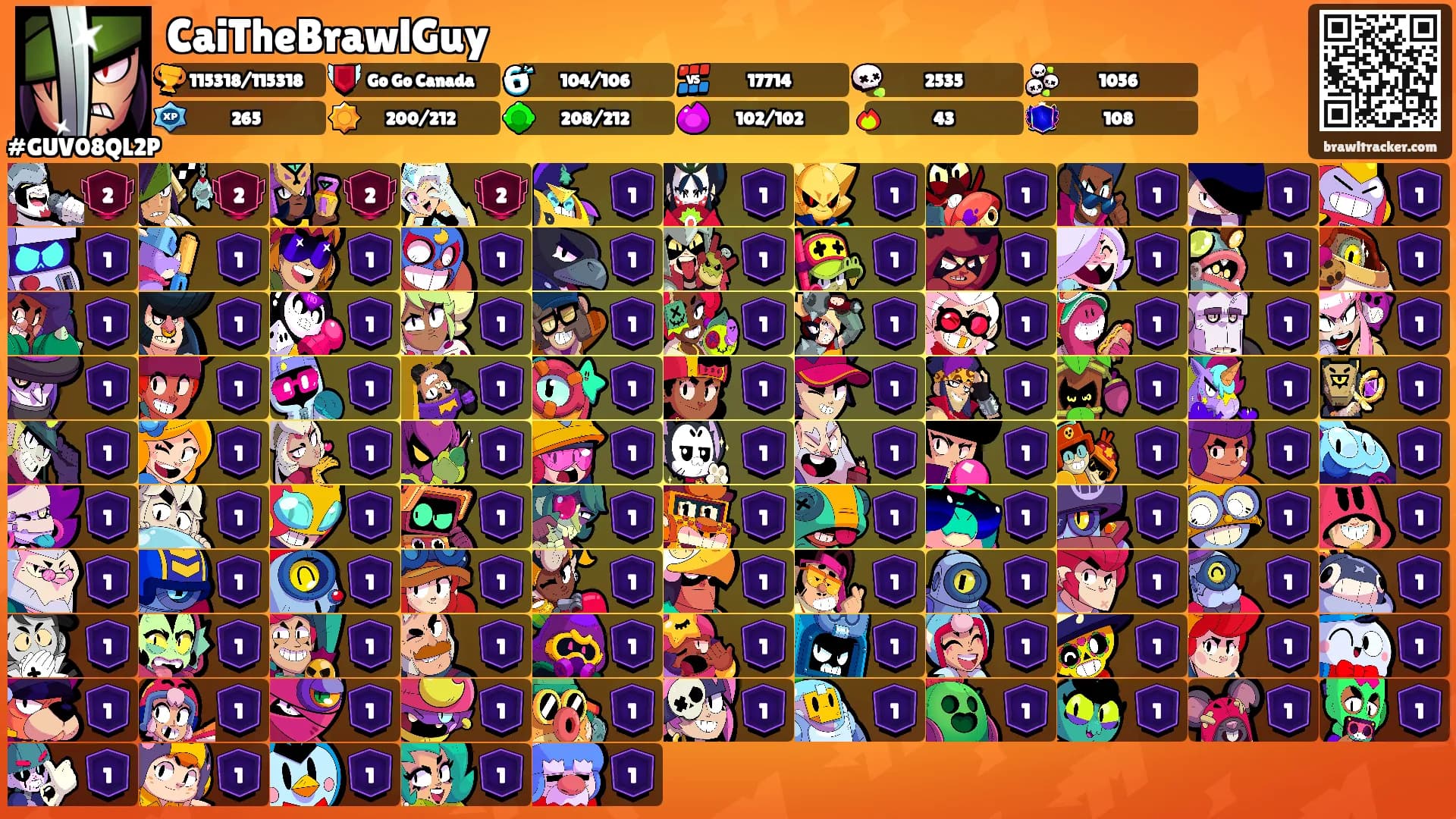 CaiTheBrawlGuy's Ranks
