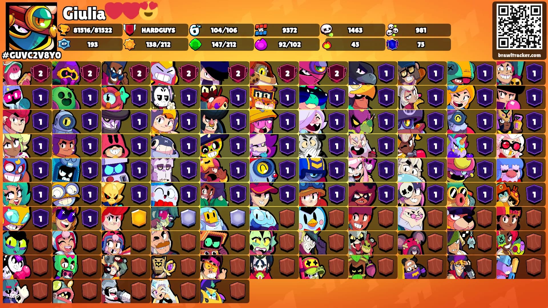 Giulia❤️❤️😍's Ranks