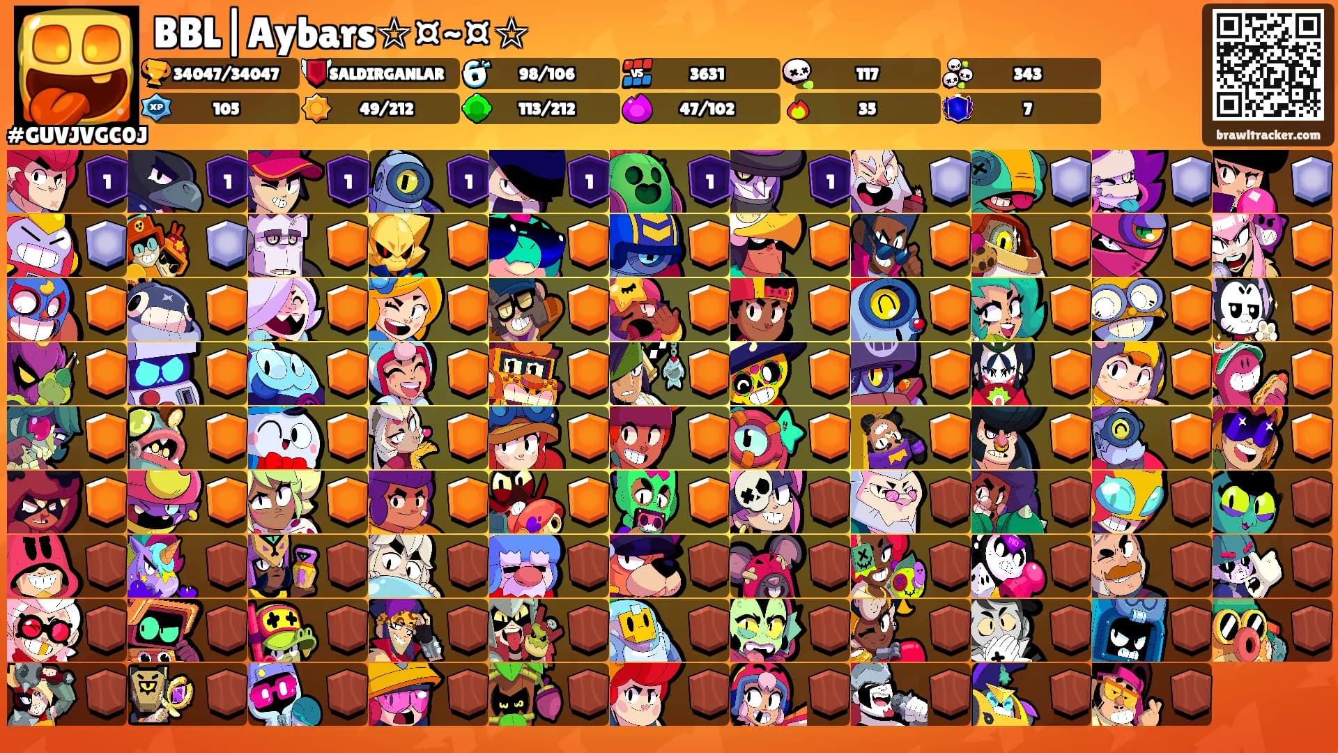 BBL|Aybars☆¤~¤☆'s Ranks