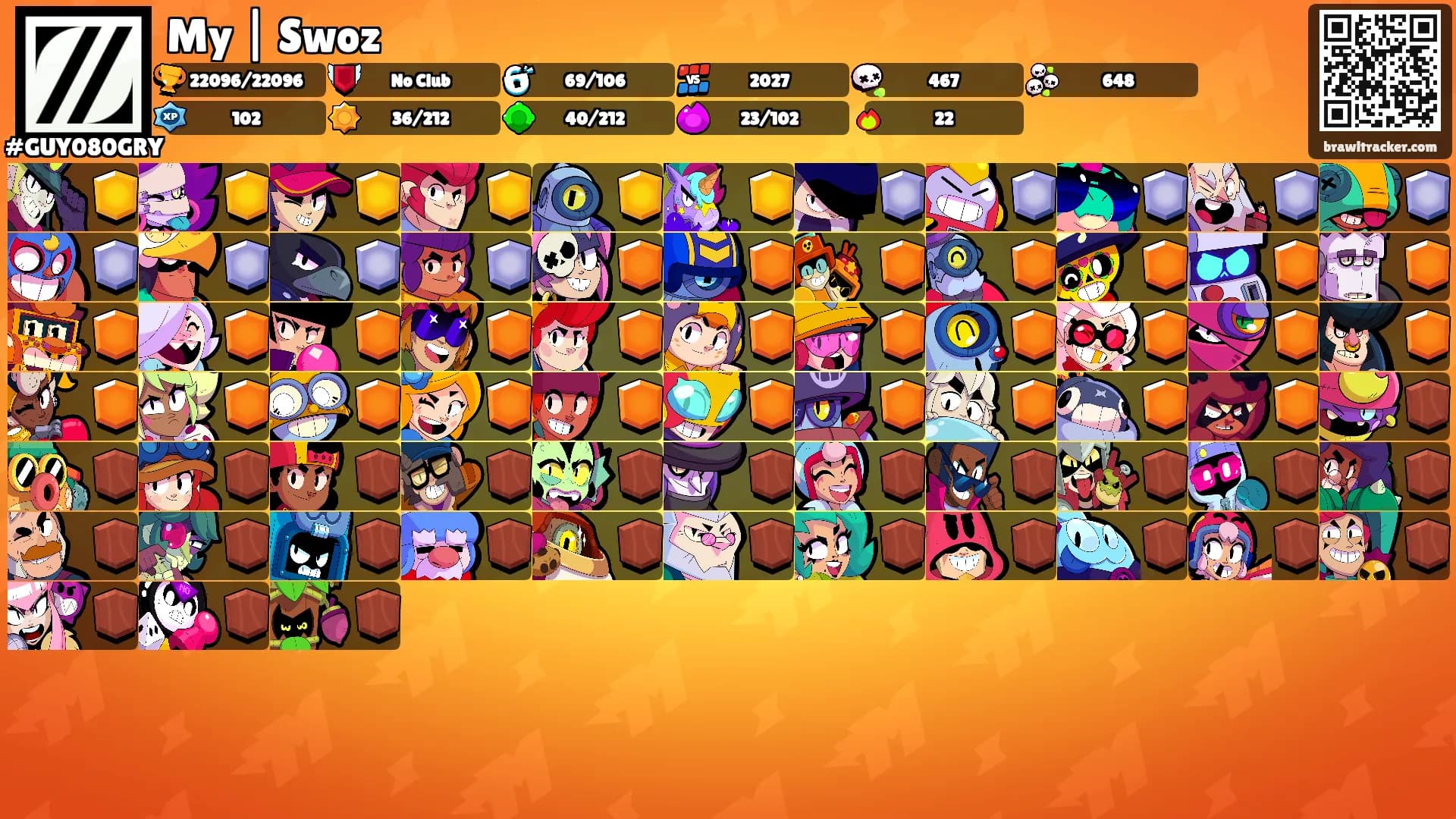 My | Swoz's Ranks