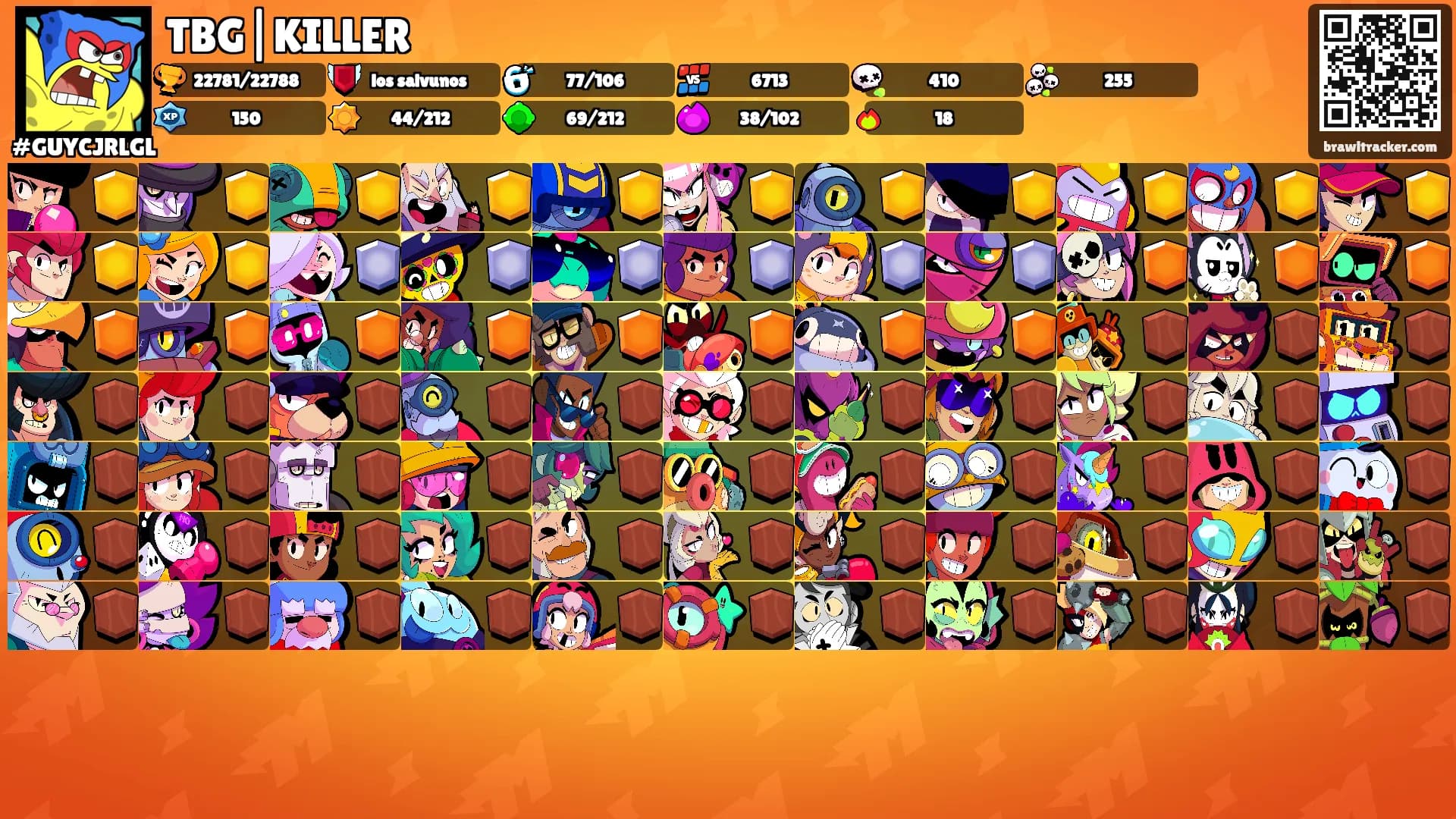 TBG|KILLER's Ranks