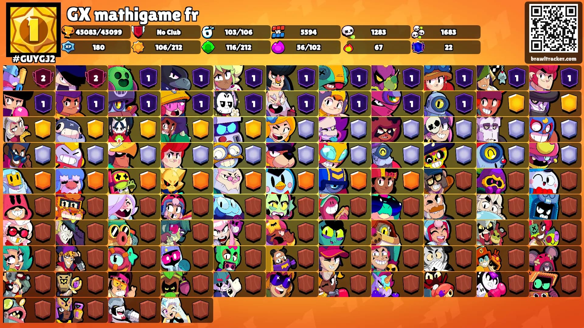 GX mathigame fr's Ranks