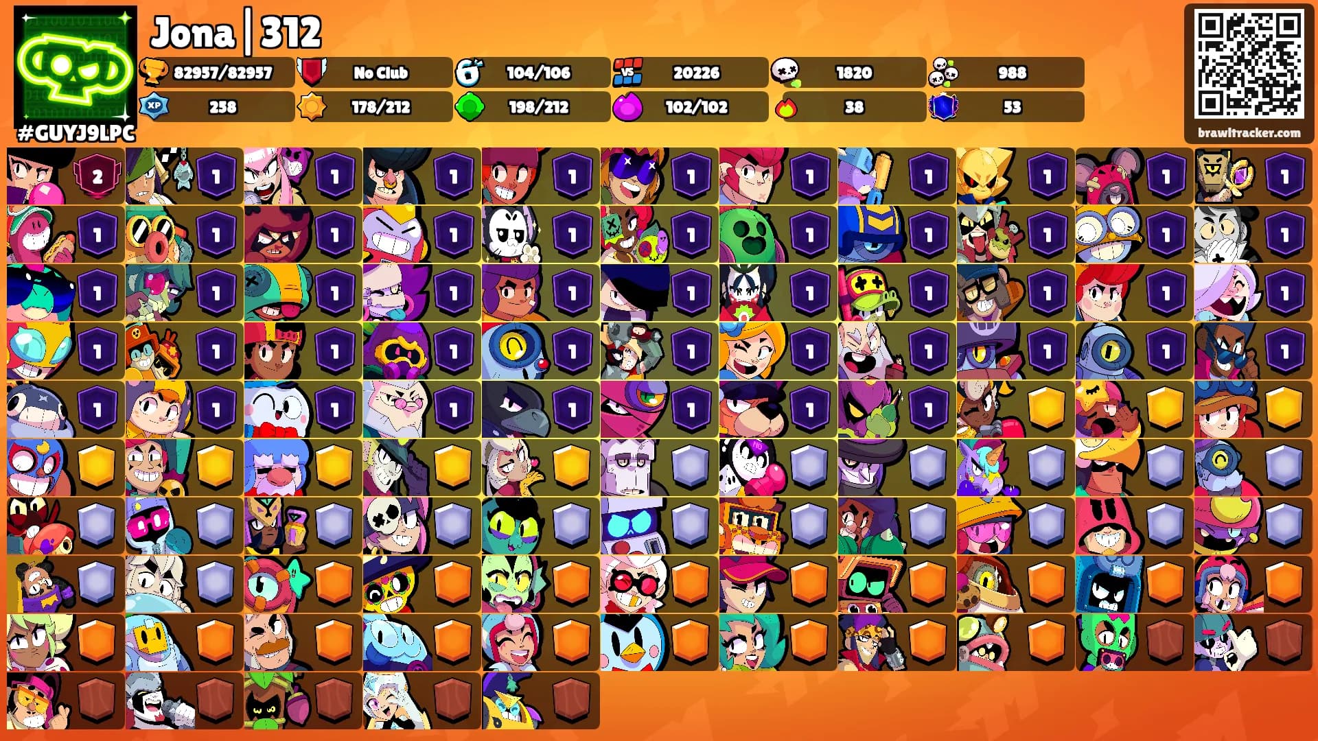 Jona|312's Ranks