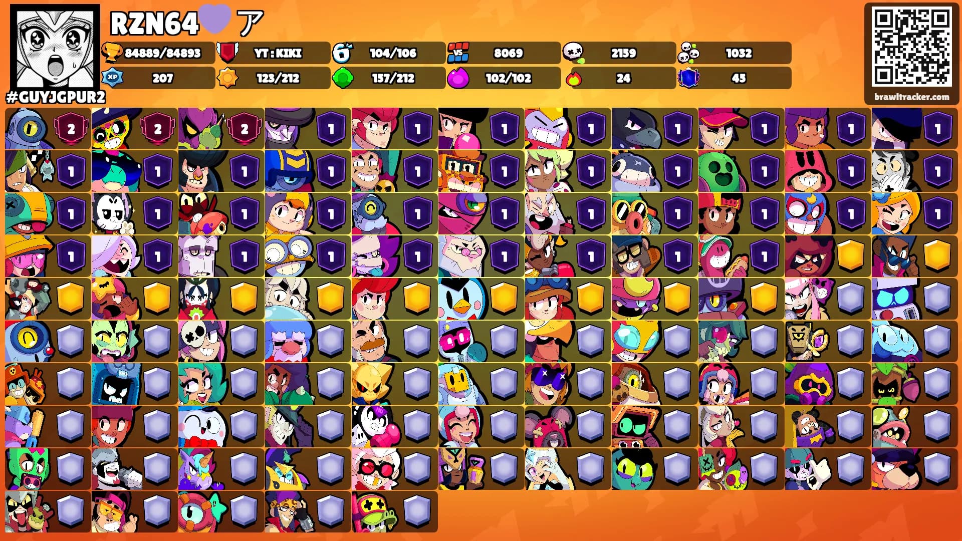 RZN64💜 ア's Ranks
