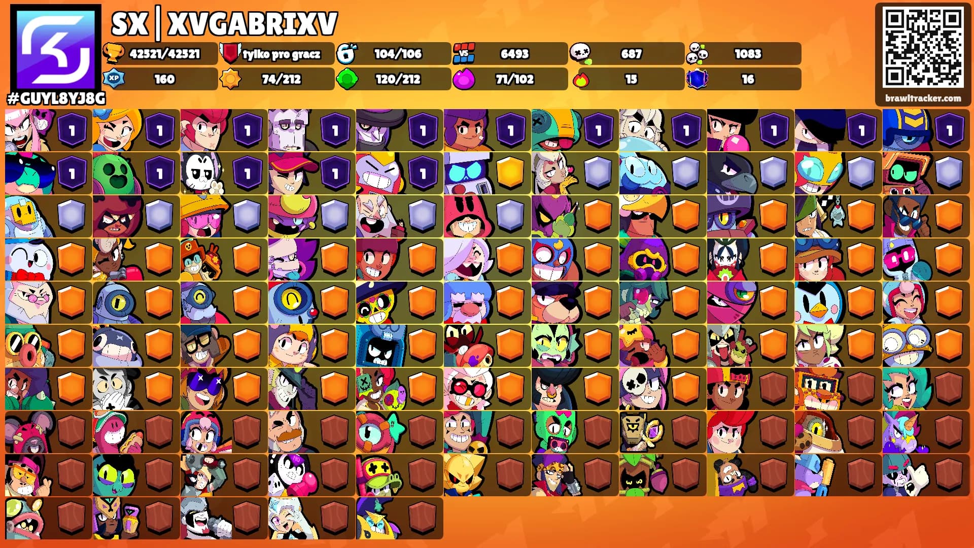 SX|XVGABRIXV's Ranks
