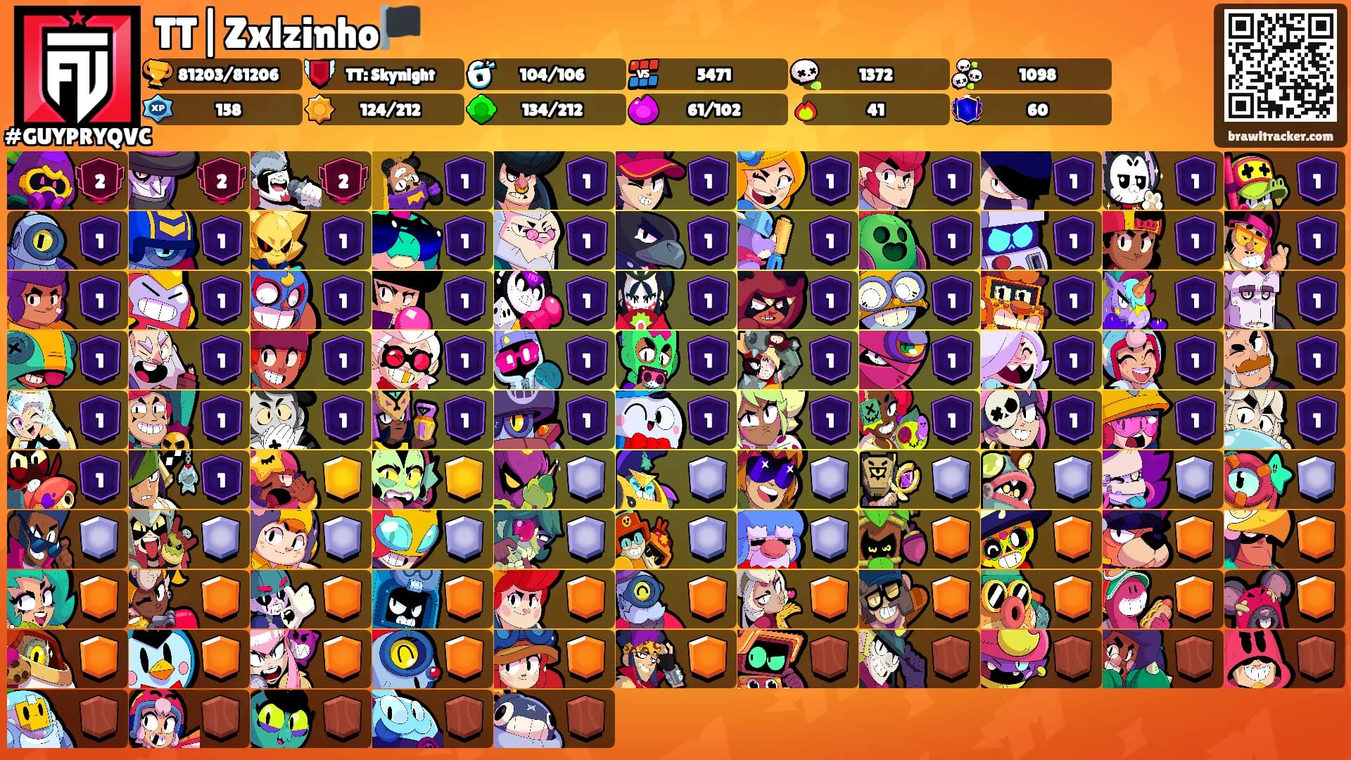 TT|Zxlzinho🏴's Ranks