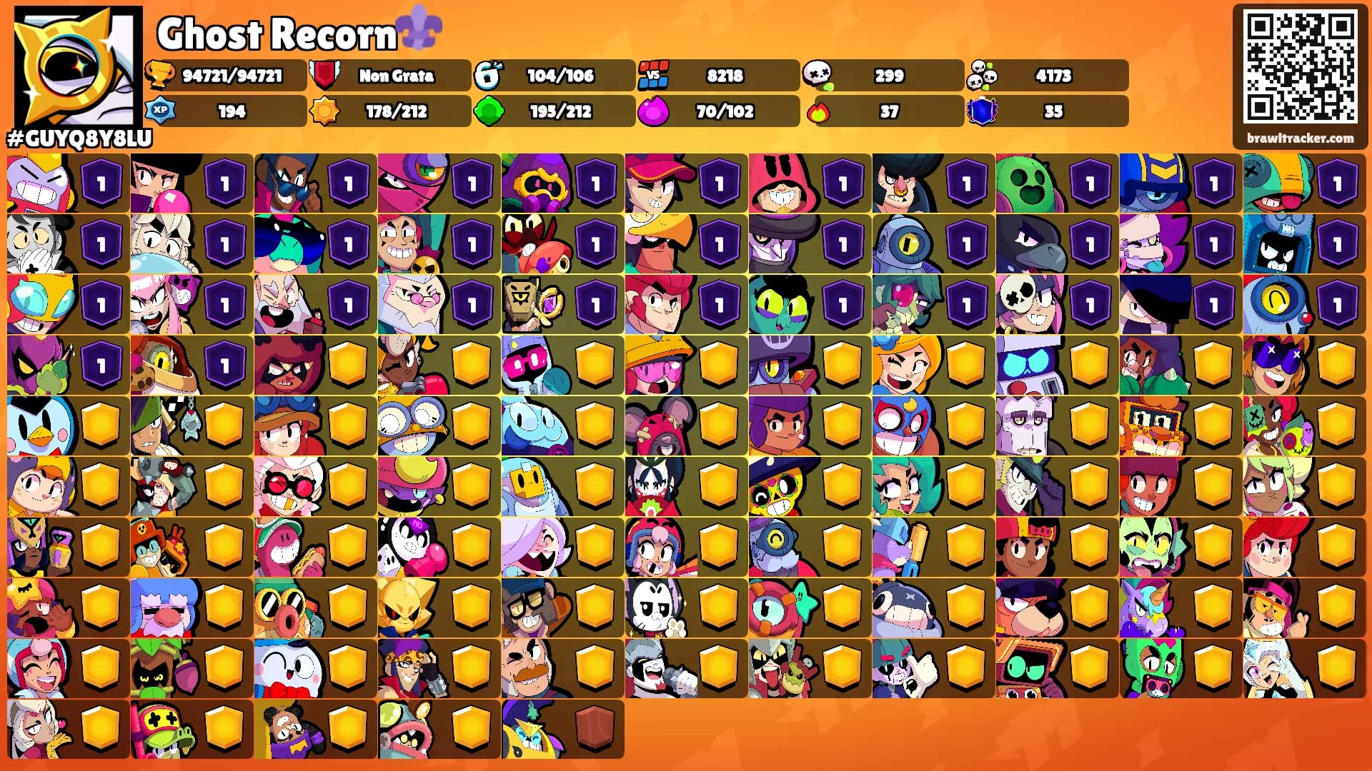Ghost Recorn⚜️'s Ranks