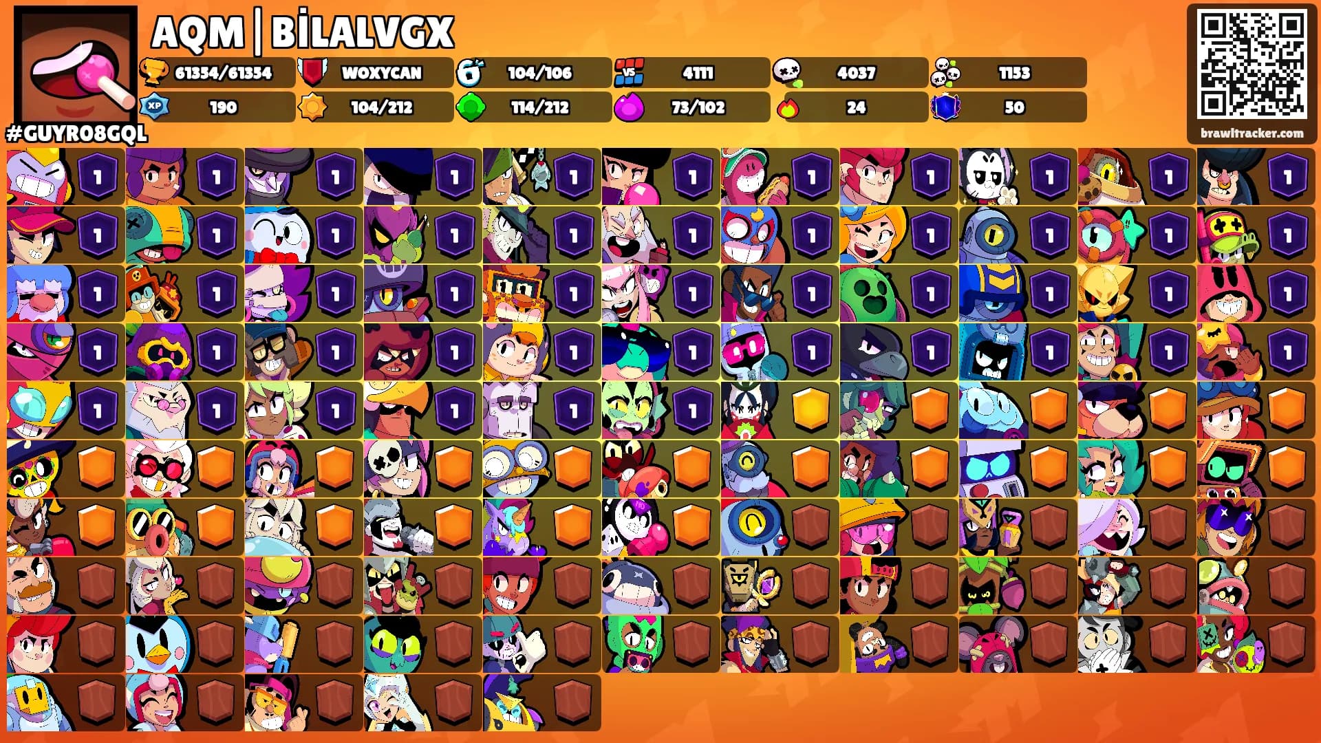 AQM|BİLALVGX's Ranks
