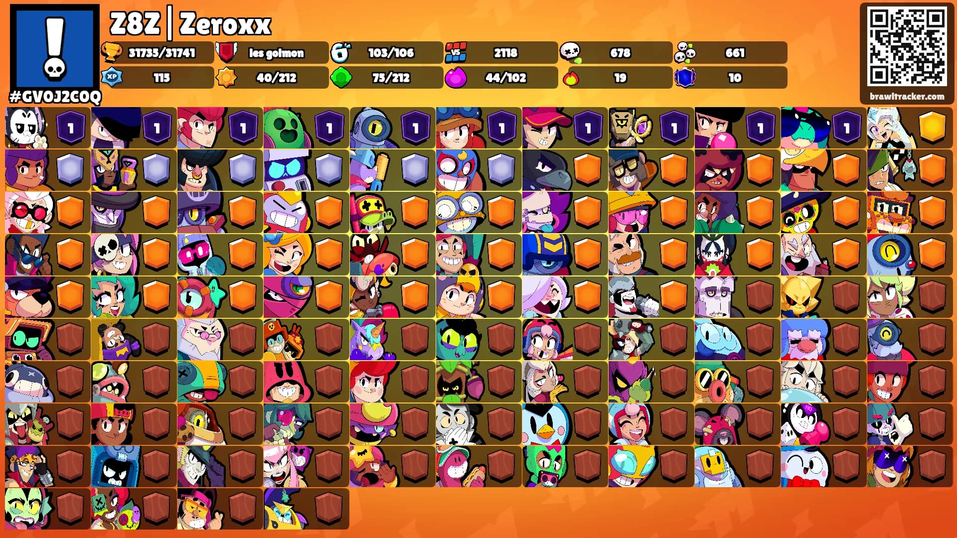 Z8Z|Zeroxx's Ranks