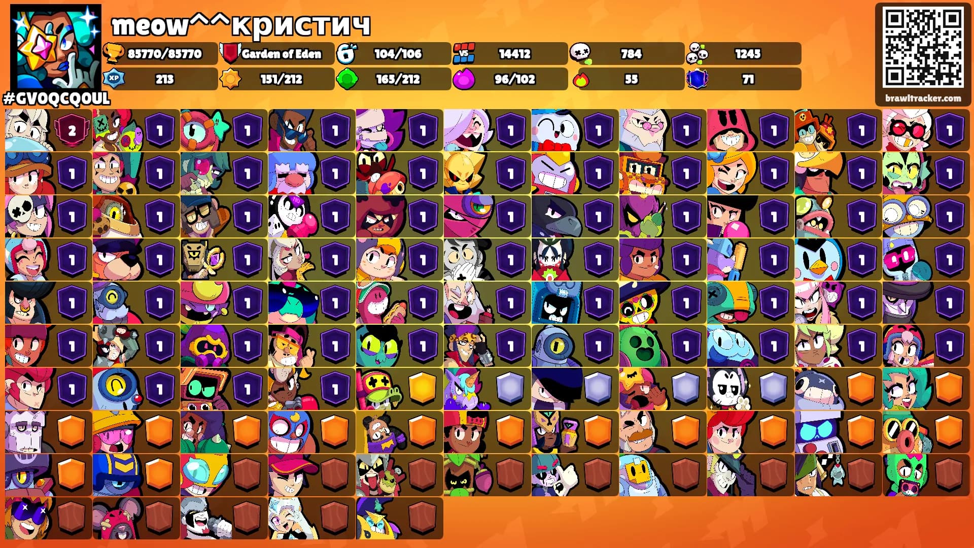 meow^^кристич's Ranks