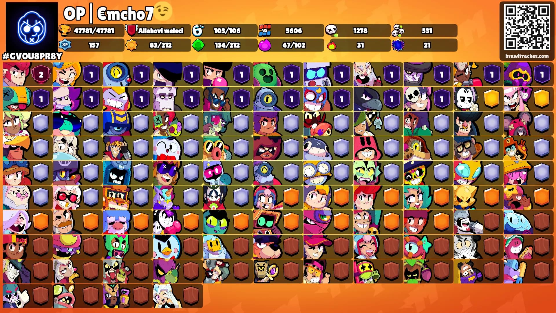 OP|€mcho7😉's Ranks