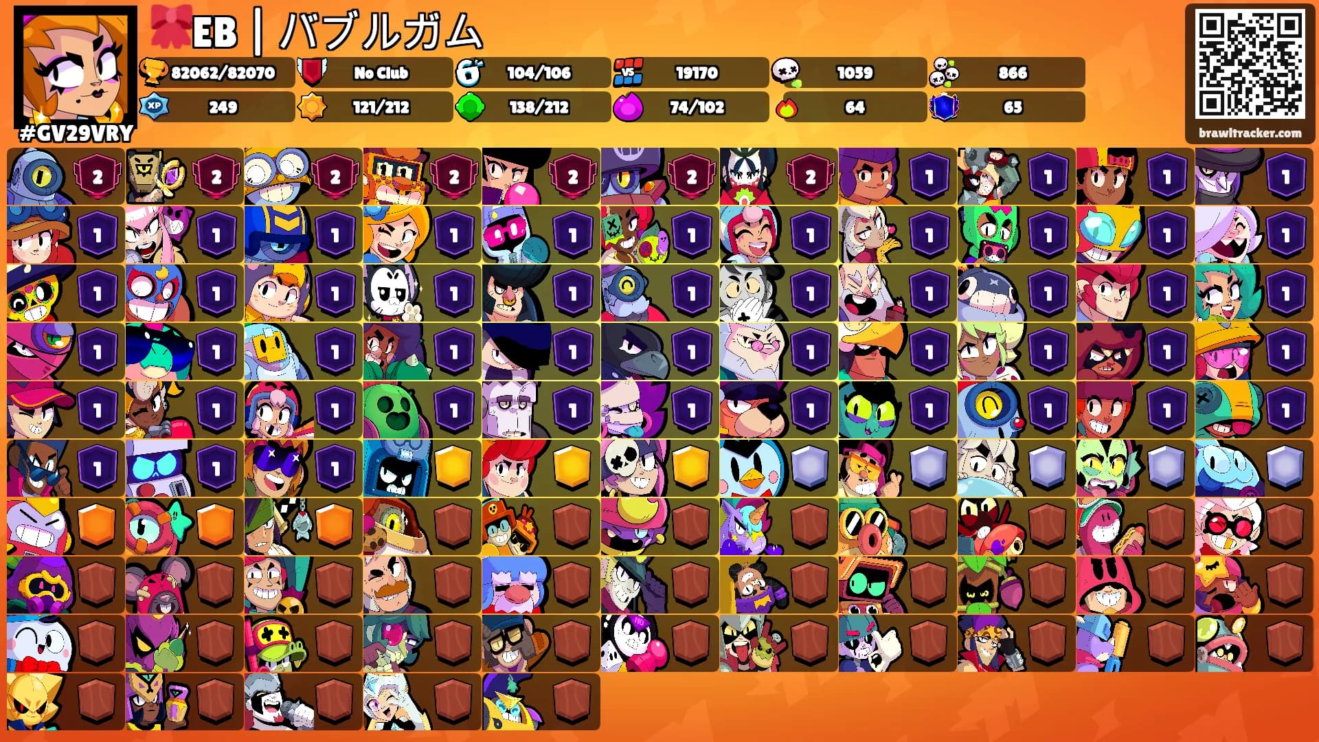 🎀EB | バブルガム's Ranks