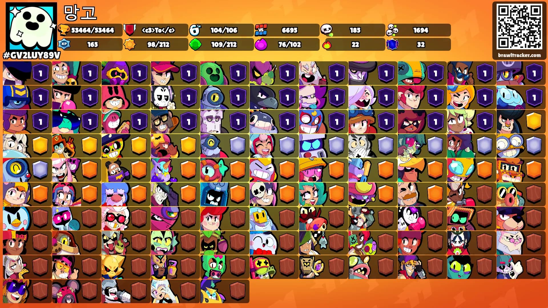 망고's Ranks