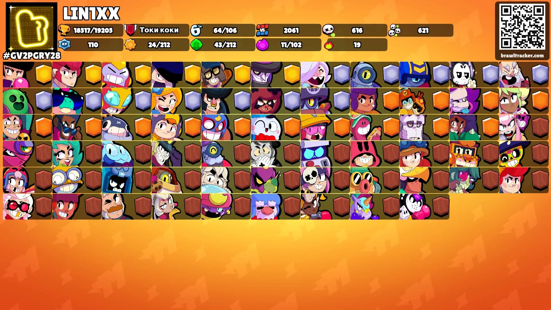 LIN1XX's Ranks
