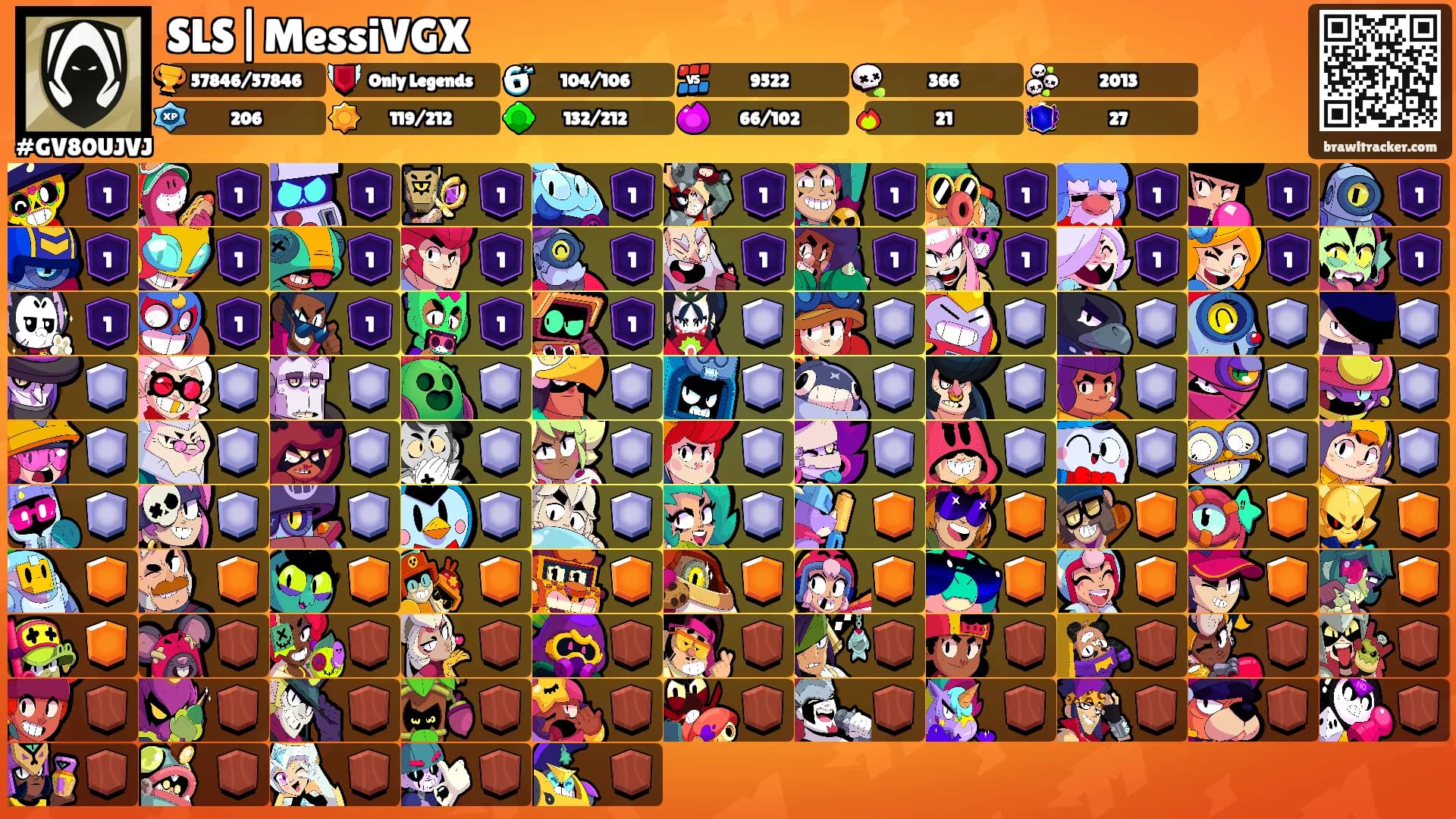 SLS|MessiVGX's Ranks